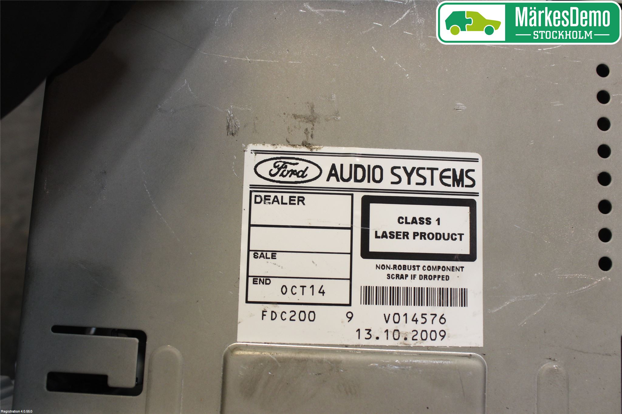 Ford MONDEO 07-15 Stereo Radio Med Cd