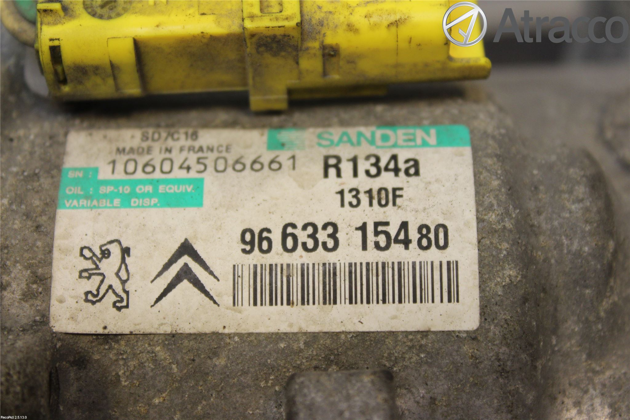 Peugeot PARTNER   03-08 Varme Ac Kompressor