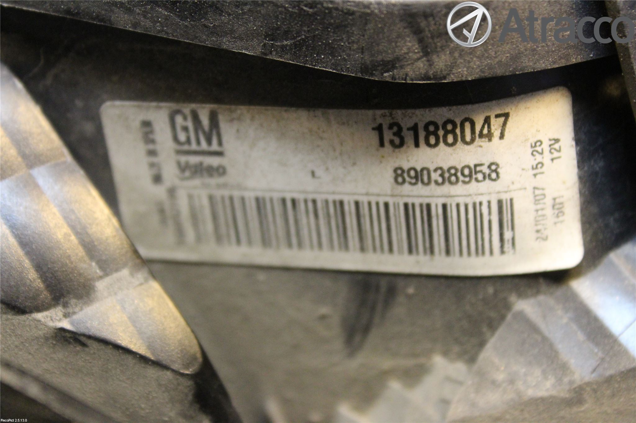 Opel CORSA D 07-14 Baklykt Venstre