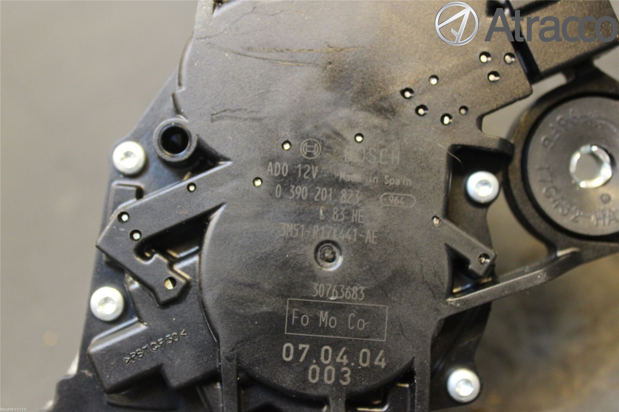 Volvo V50 04-07 Viskermotor Bakluke