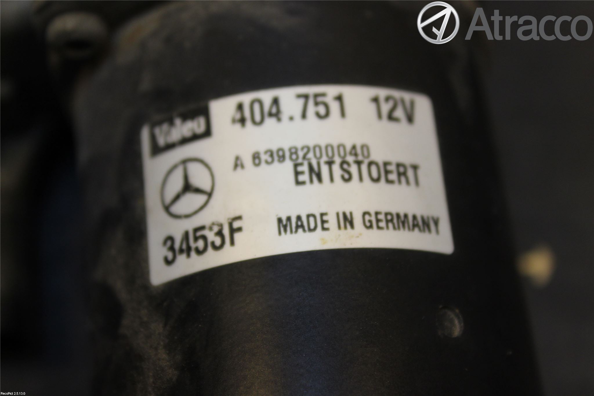 Mercedes-Benz MB VITO/VIANO (W639) 04-14 Viskermotor Frontrute