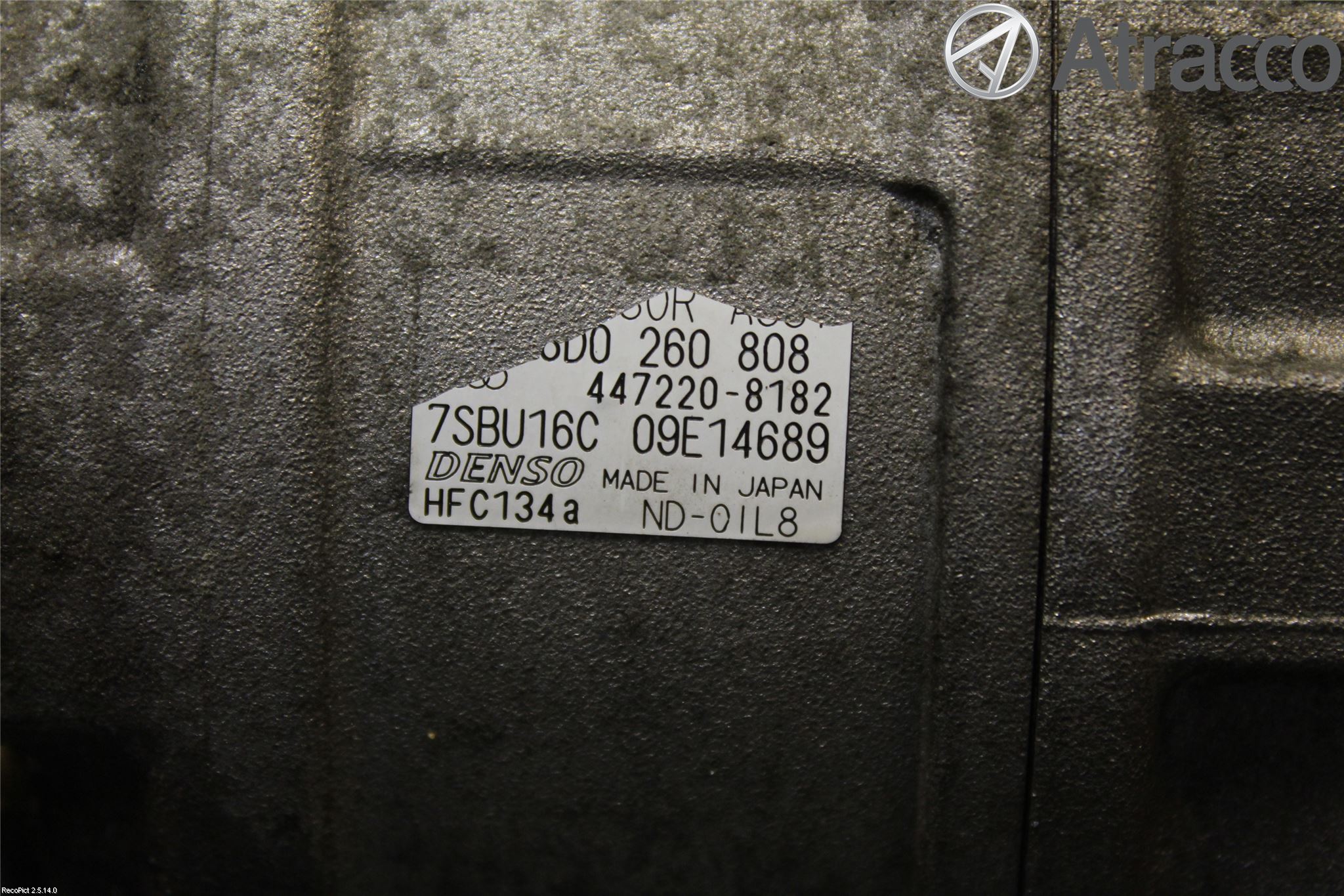 Volkswagen VW PASSAT 01-05 Varme Ac Kompressor