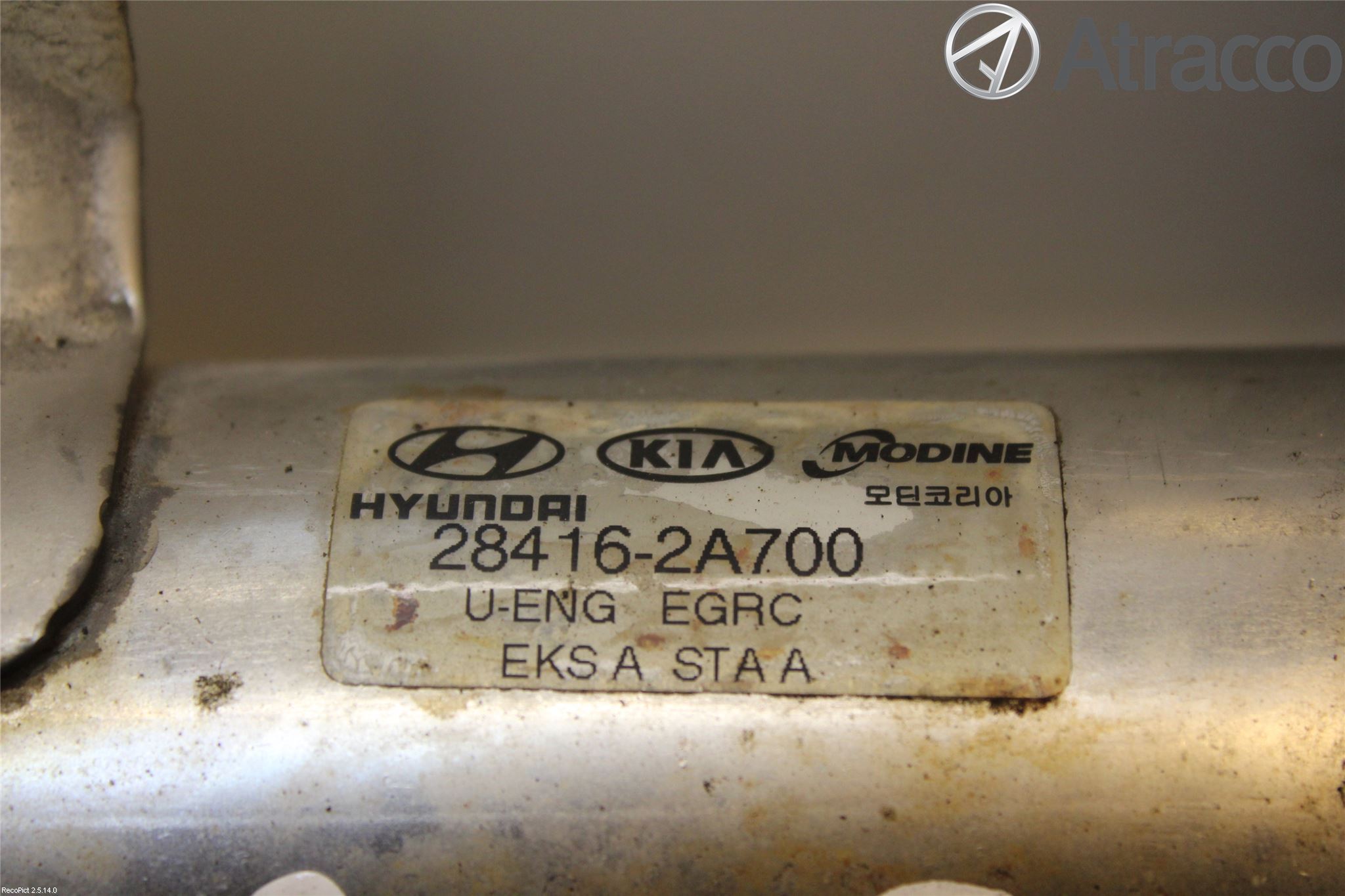 Kia CEED 06-12 Eksos Kjøler