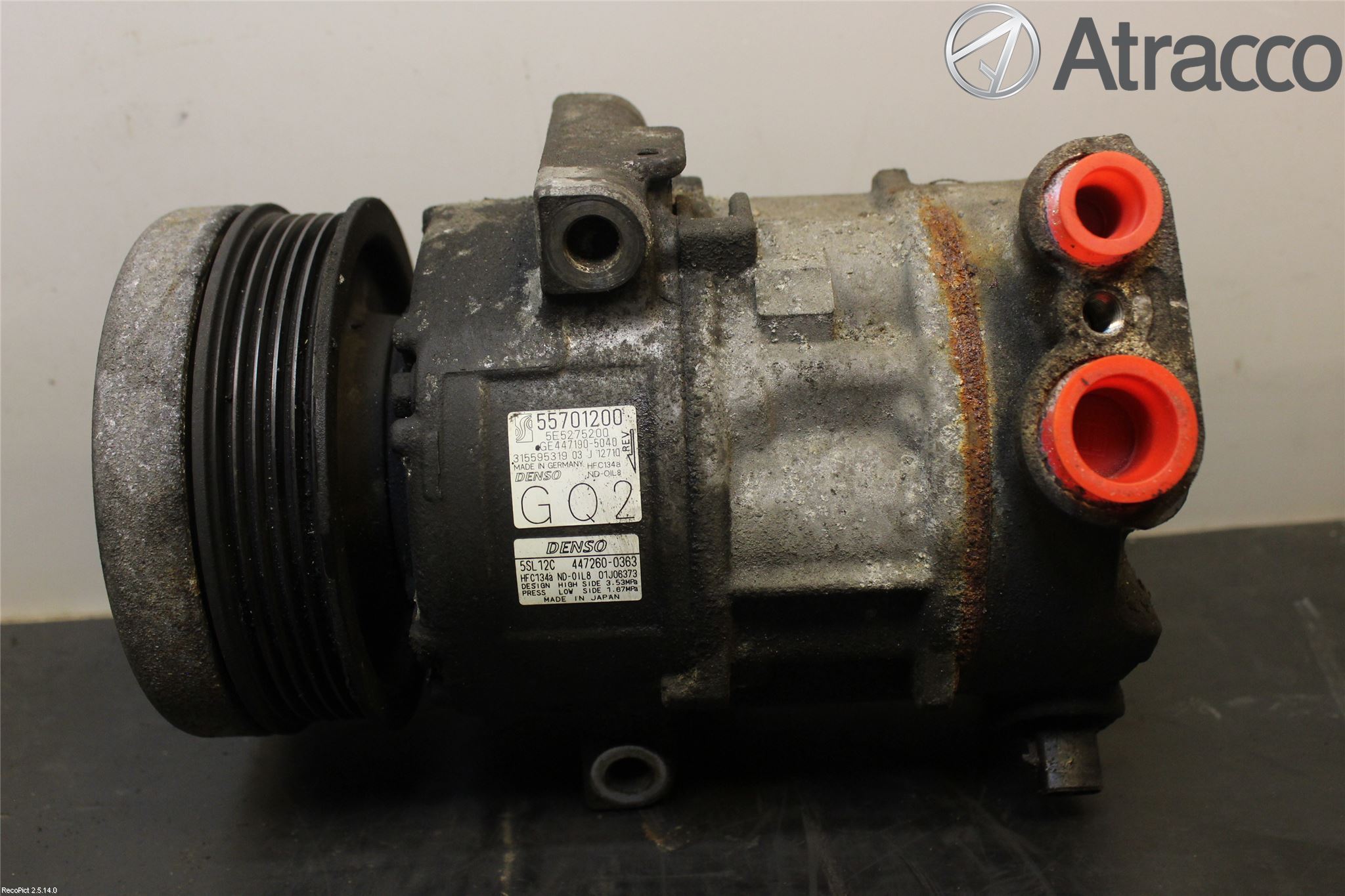 Opel CORSA D 07-14 Varme Ac Kompressor