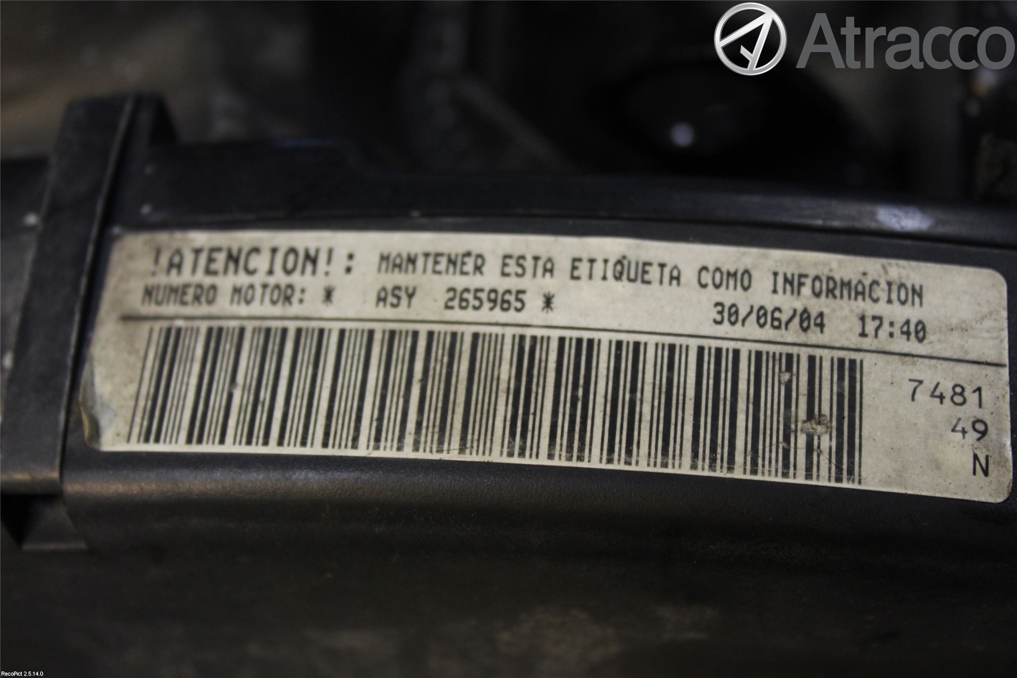 Seat IBIZA III 02-06 Motor Diesel