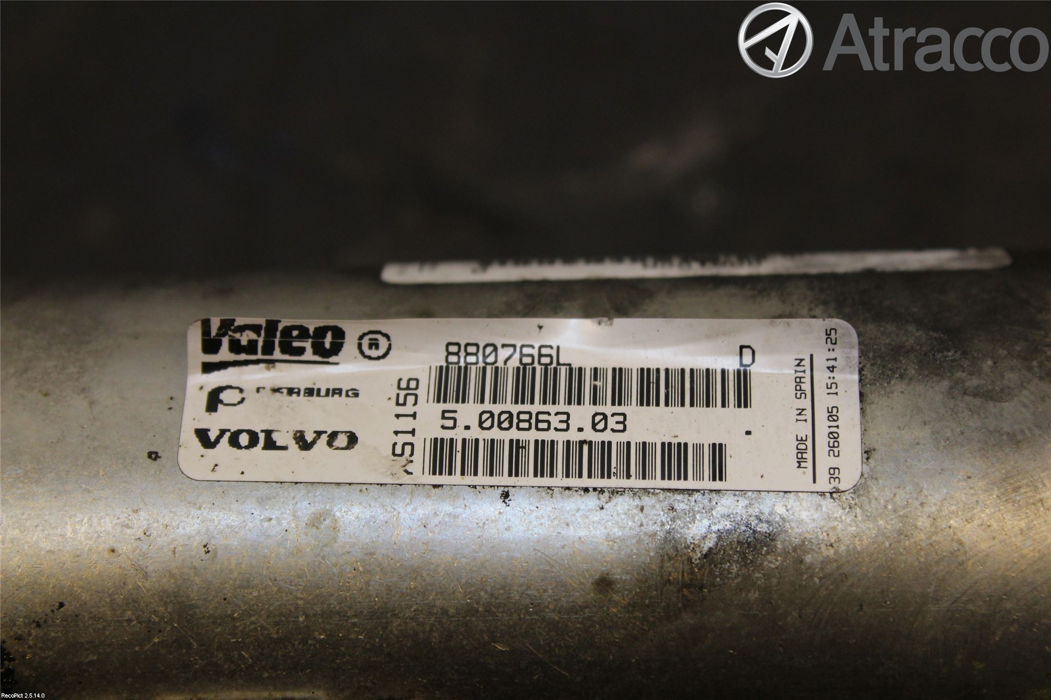 Volvo XC70 05-07 Eksos Kjøler