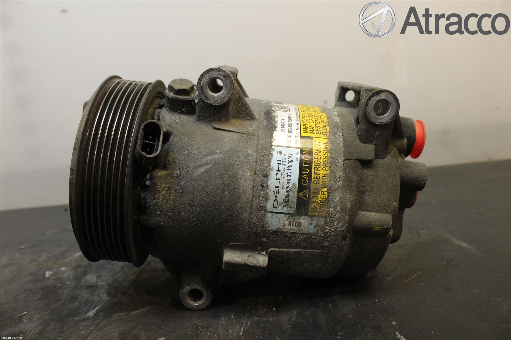Renault SCÉNIC/GRAND 03-06 Varme Ac Kompressor