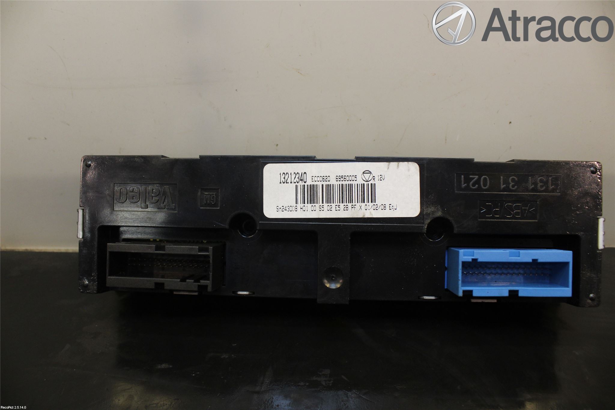 Opel VECTRA C 06-08 Varme Ac Betjening-Display