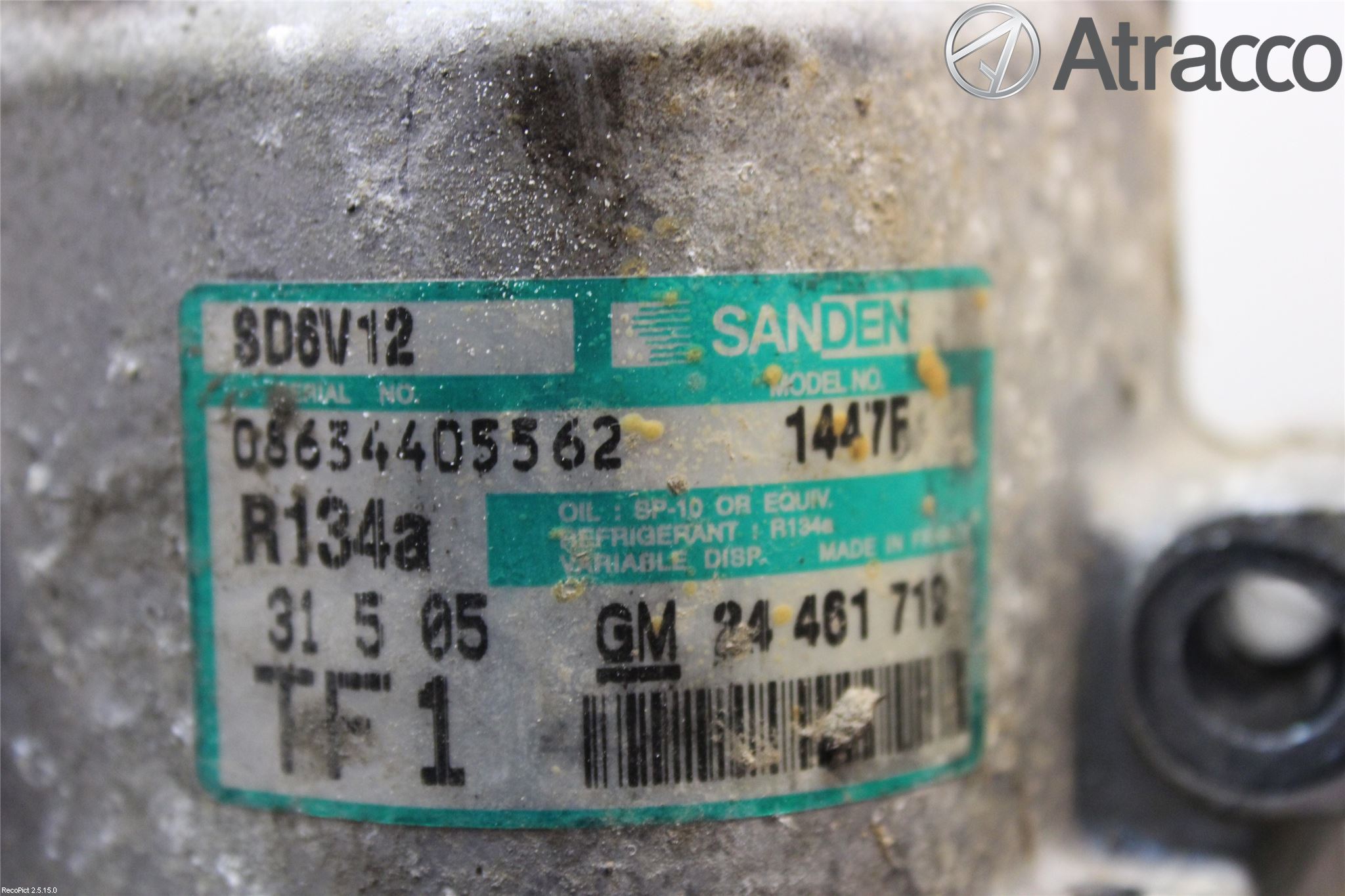 Opel CORSA C    00-06 Varme Ac Kompressor