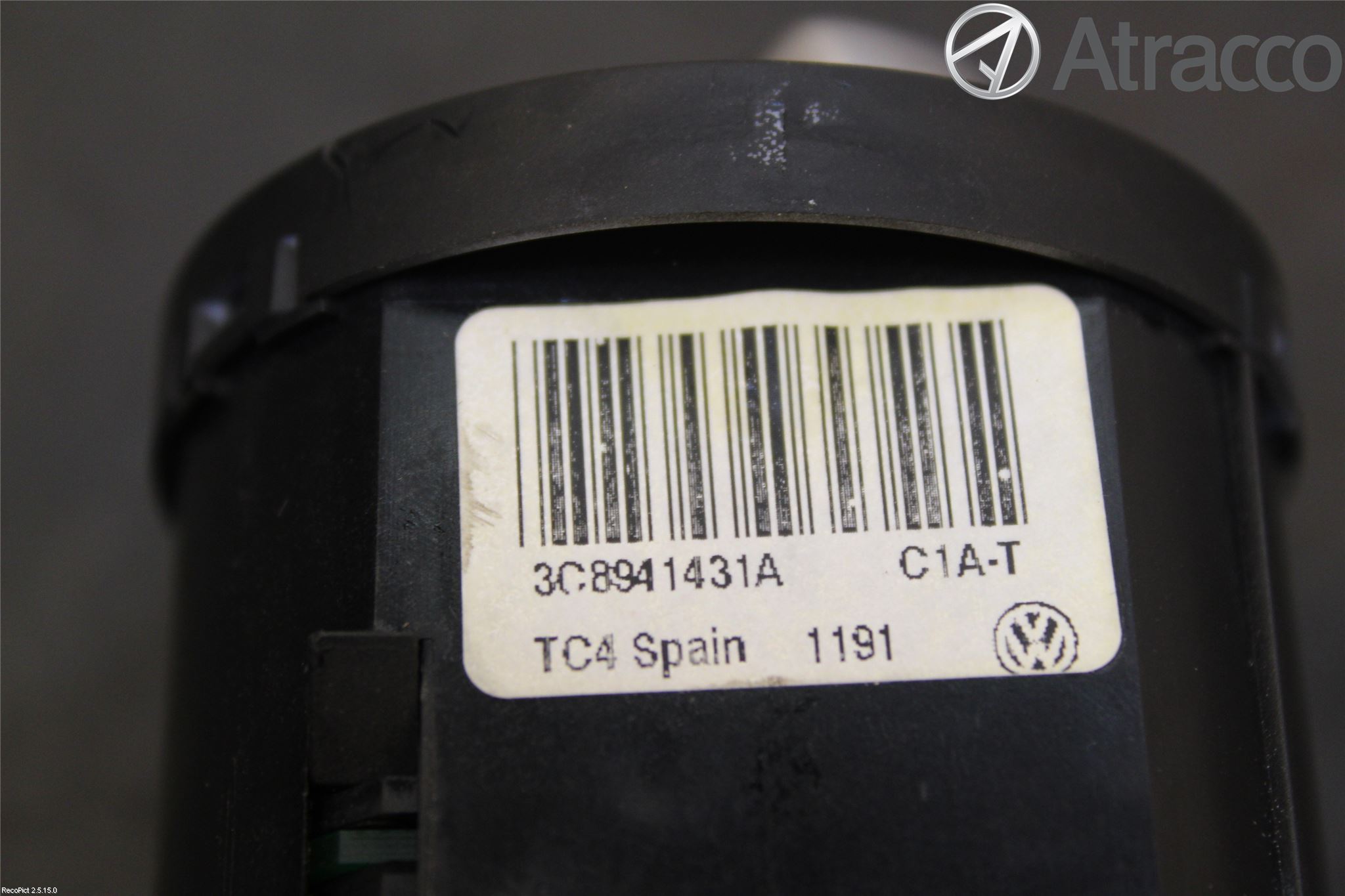 Volkswagen VW PASSAT 11-14 Bryter Hovedlys