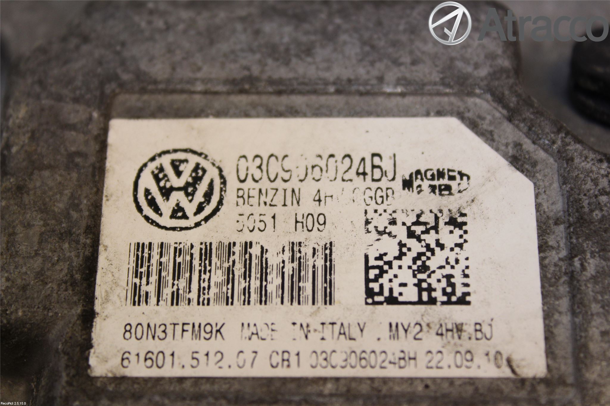 Volkswagen VW POLO 10-17 Styreenhet Innsprøytning