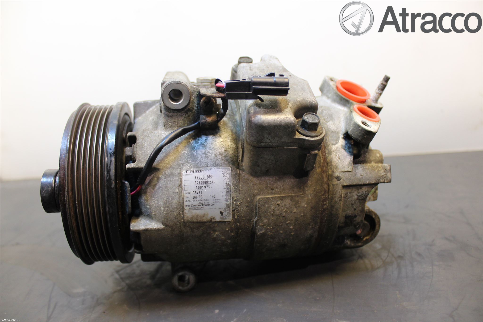 Nissan QASHQAI 10-14 Varme Ac Kompressor