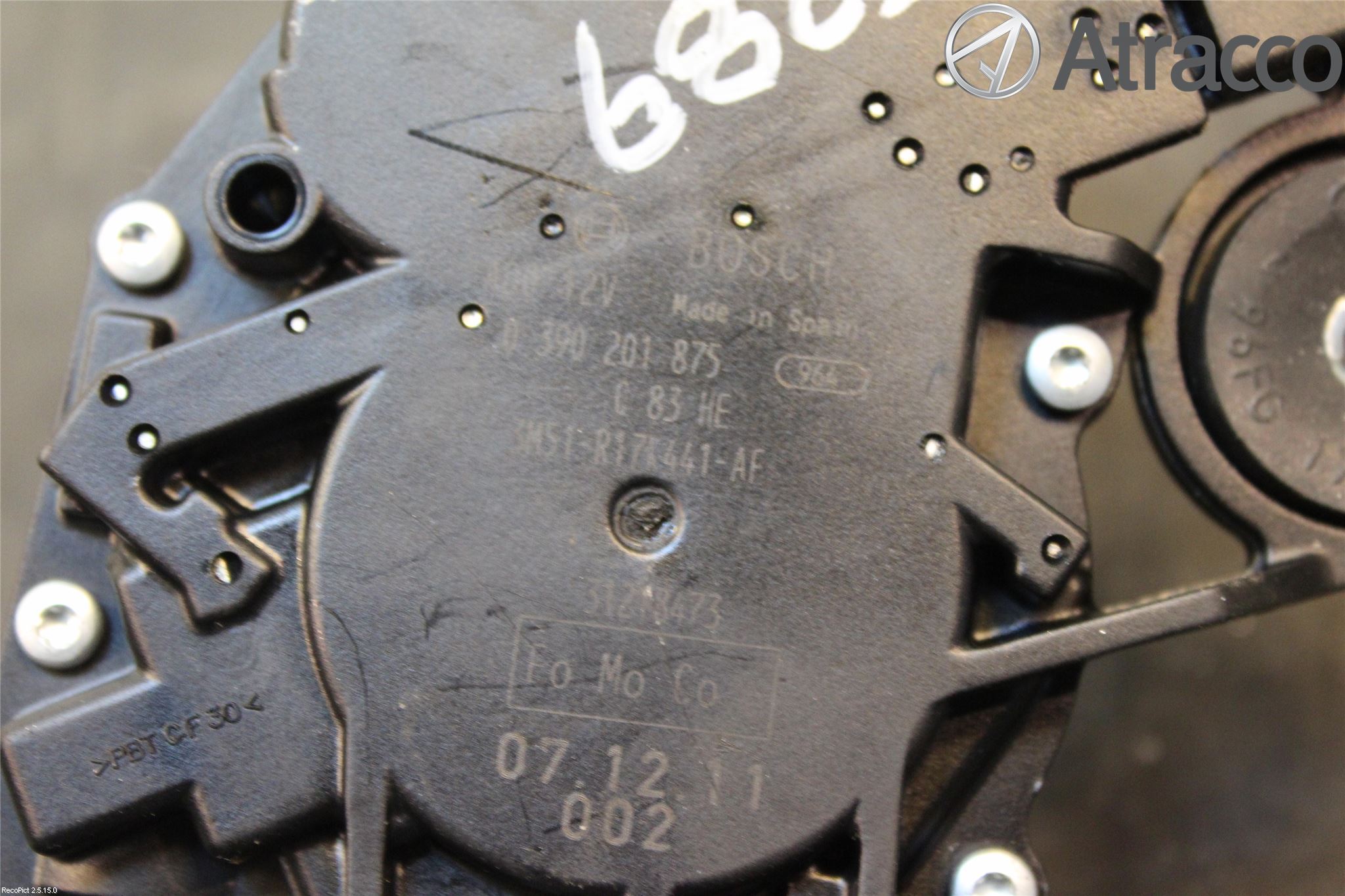 Ford FOCUS 08-11 Viskermotor Bakluke