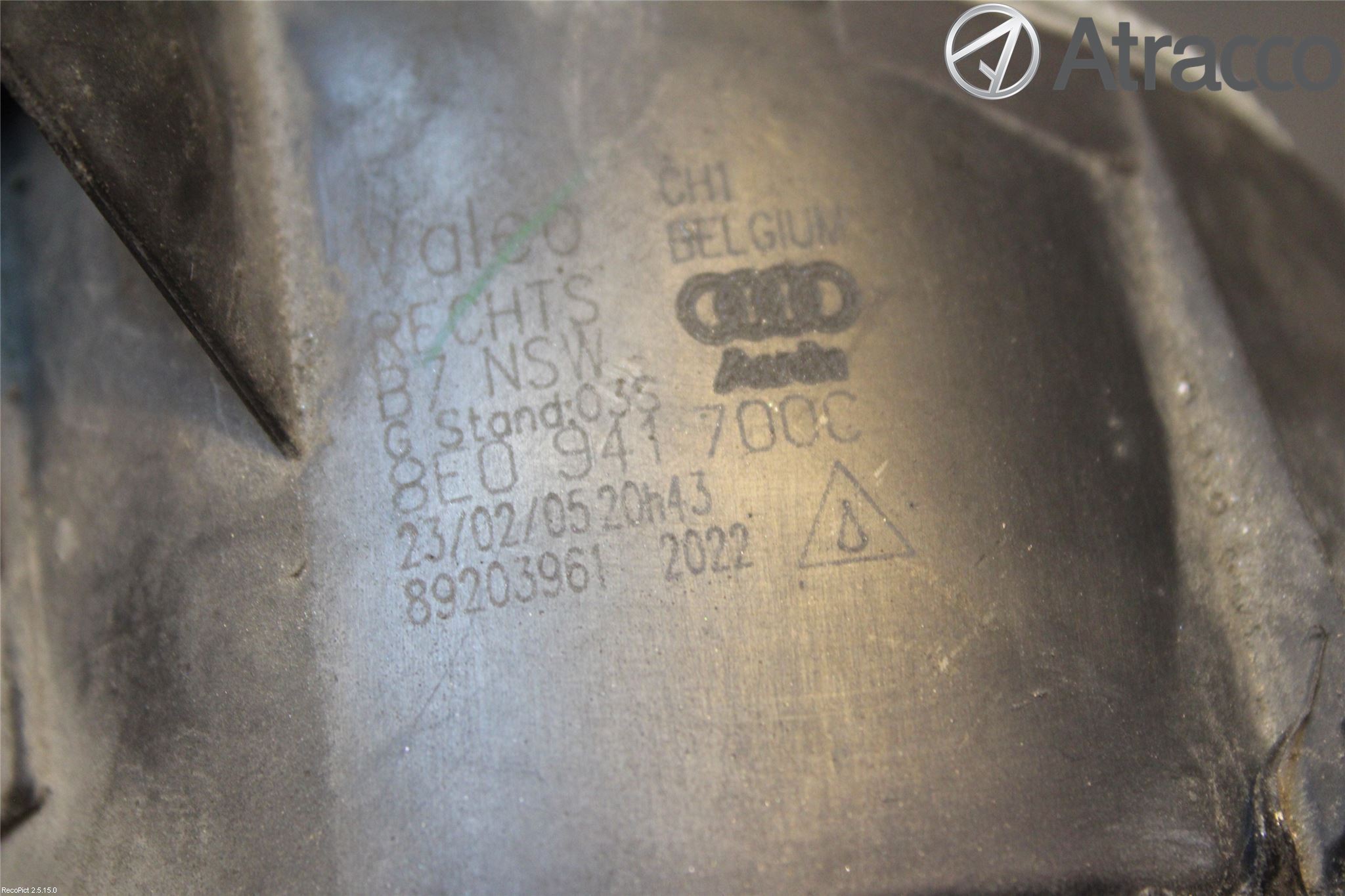 Audi A4/S4 05-07 Frontlykt-Kurve-Tåkelys