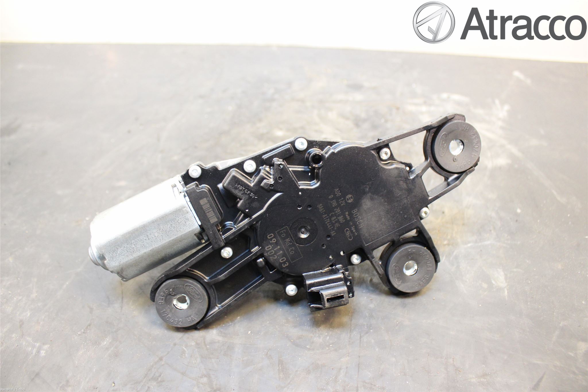 Ford FIESTA 09-12 Viskermotor Bakluke