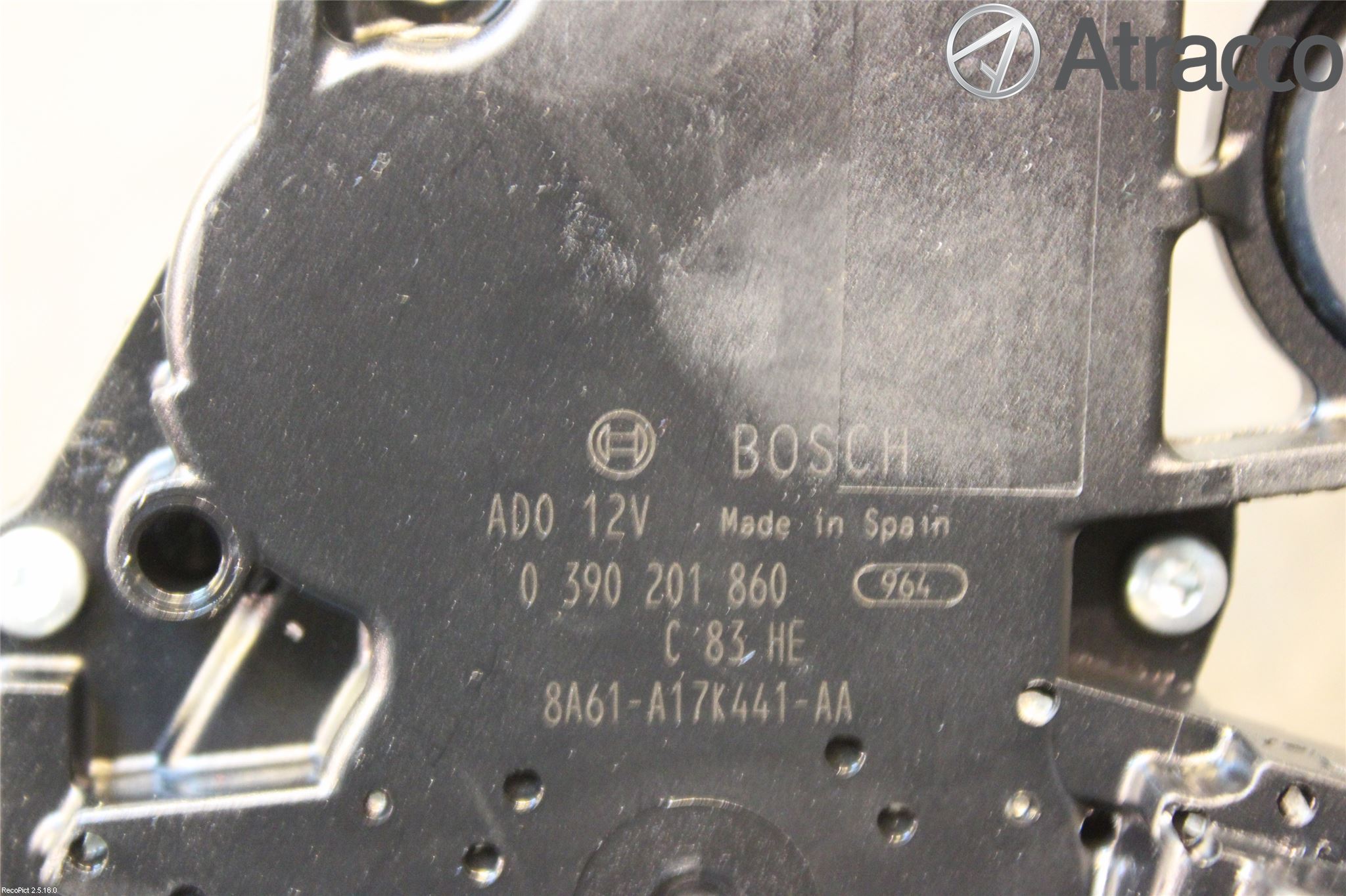 Ford FIESTA 09-12 Viskermotor Bakluke