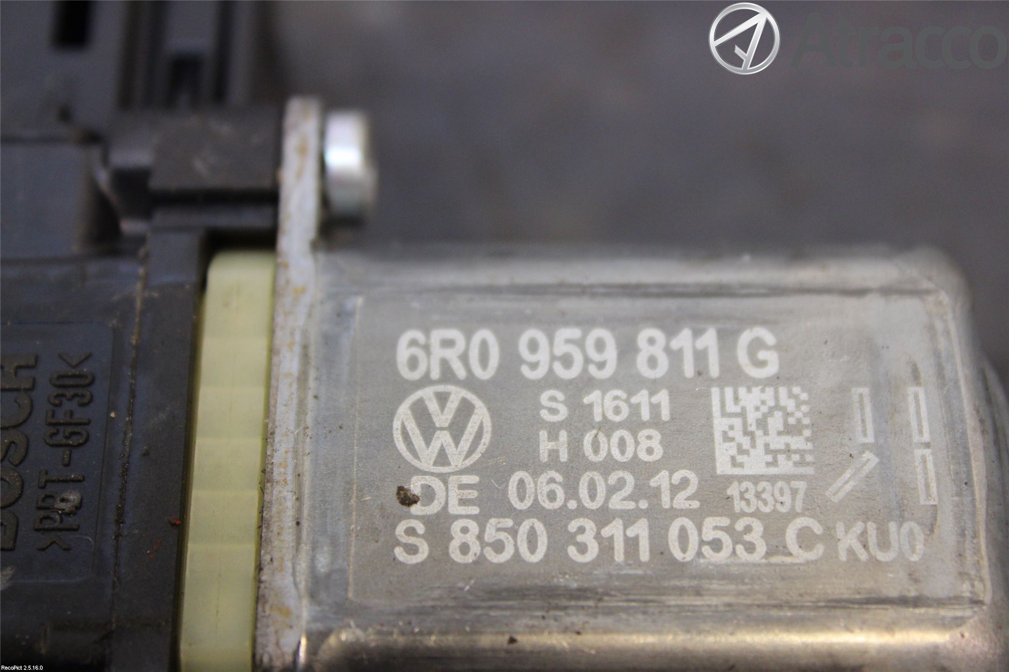 Volkswagen VW POLO 10-17 Vindusheismotor