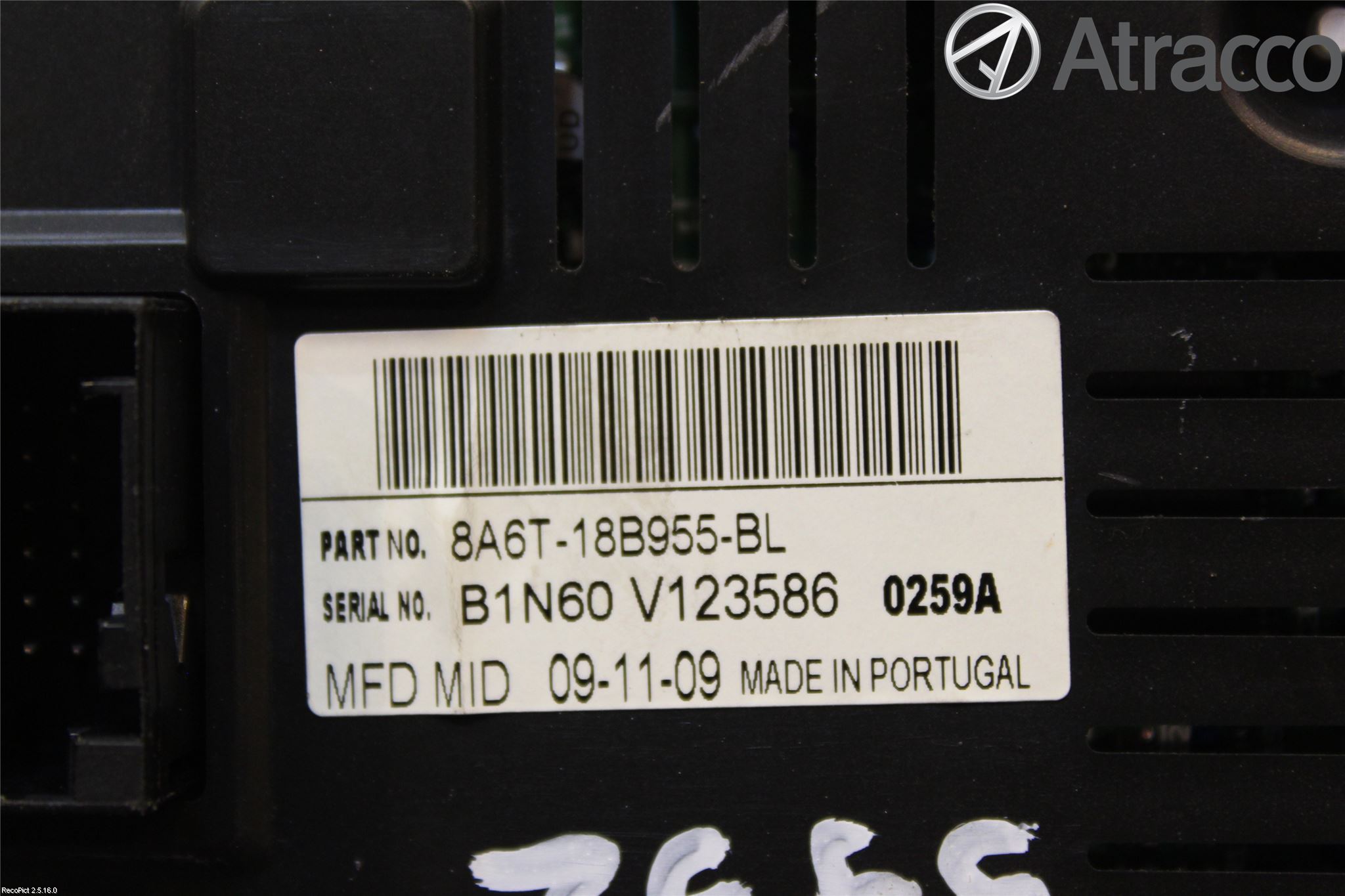 Ford FIESTA 09-12 Stereo Radio Med Cd