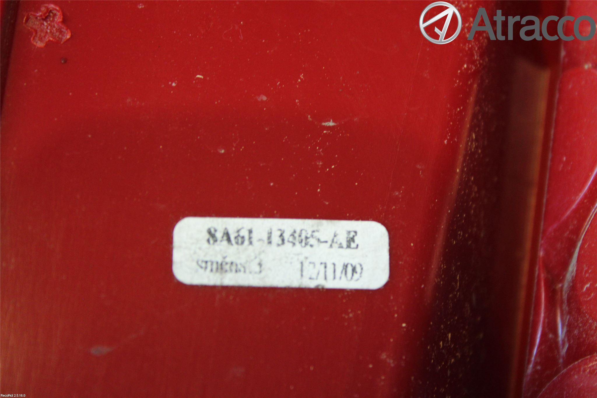 Ford FIESTA 09-12 Baklykt Venstre