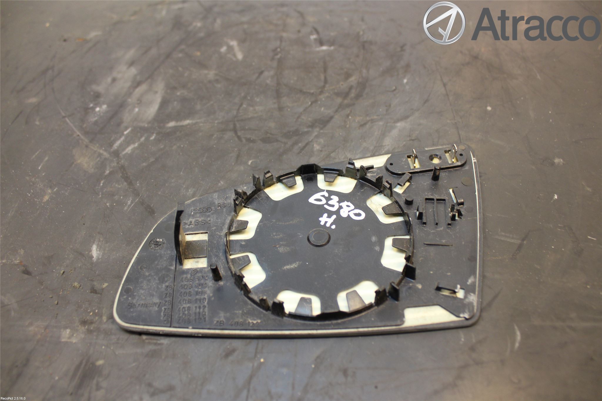 Audi A3/S3     04-05 Speil Glass H