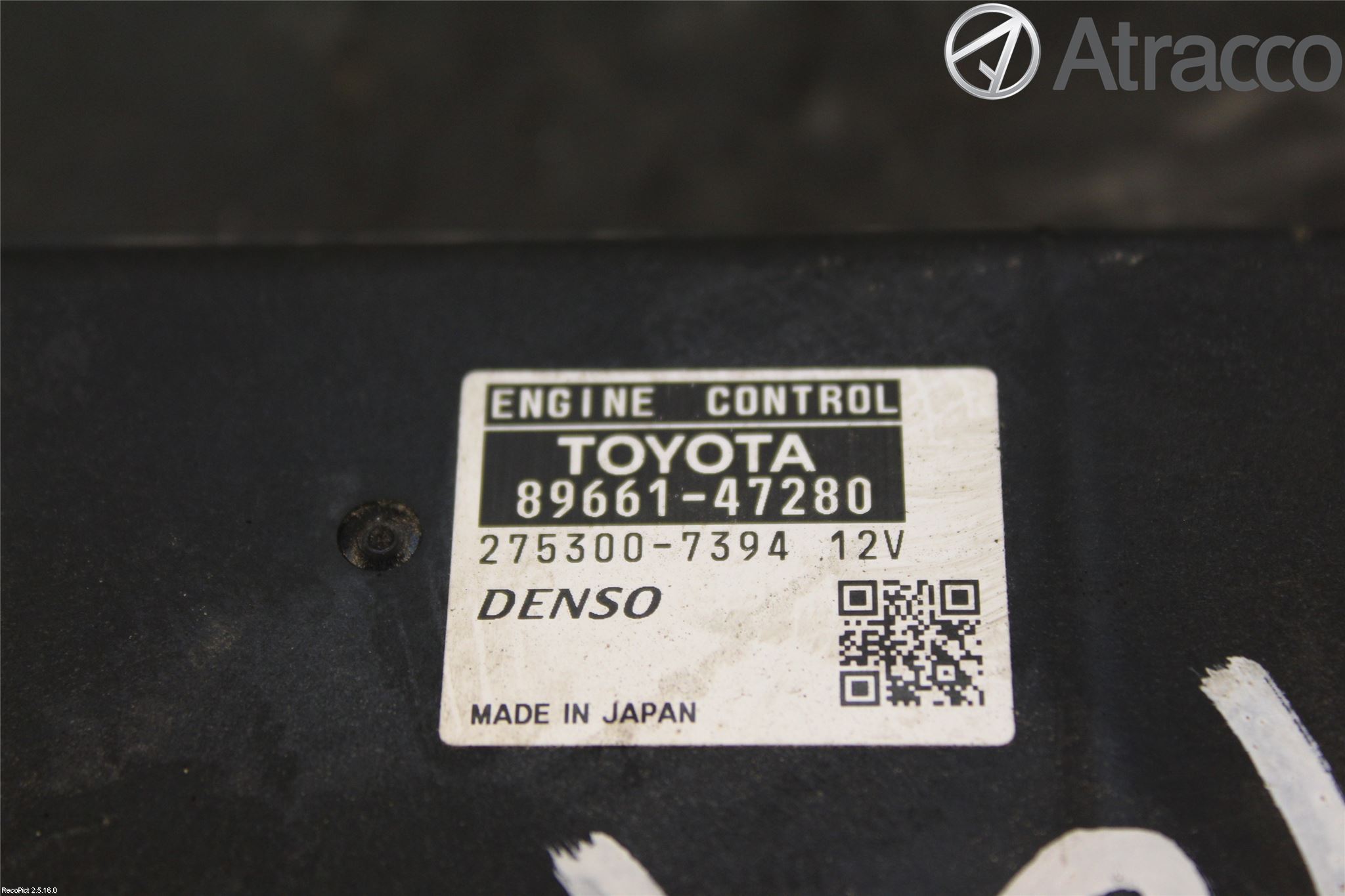 Toyota PRIUS ZVW30 09-20 Styreenhet Innsprøytning
