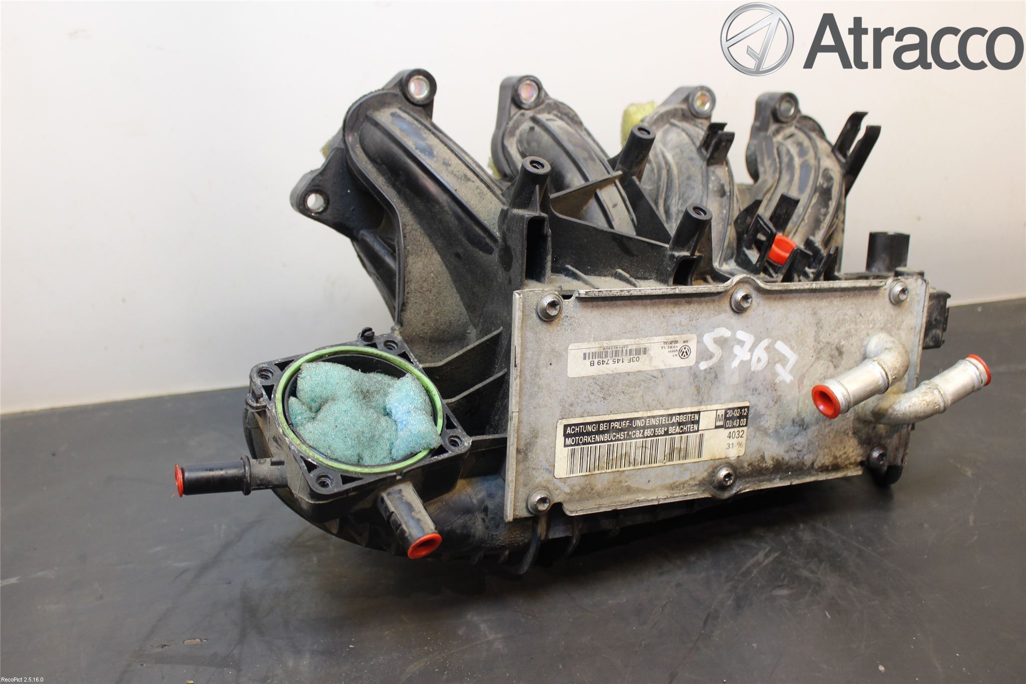 Volkswagen VW POLO 10-17 Innsugningsmanifold