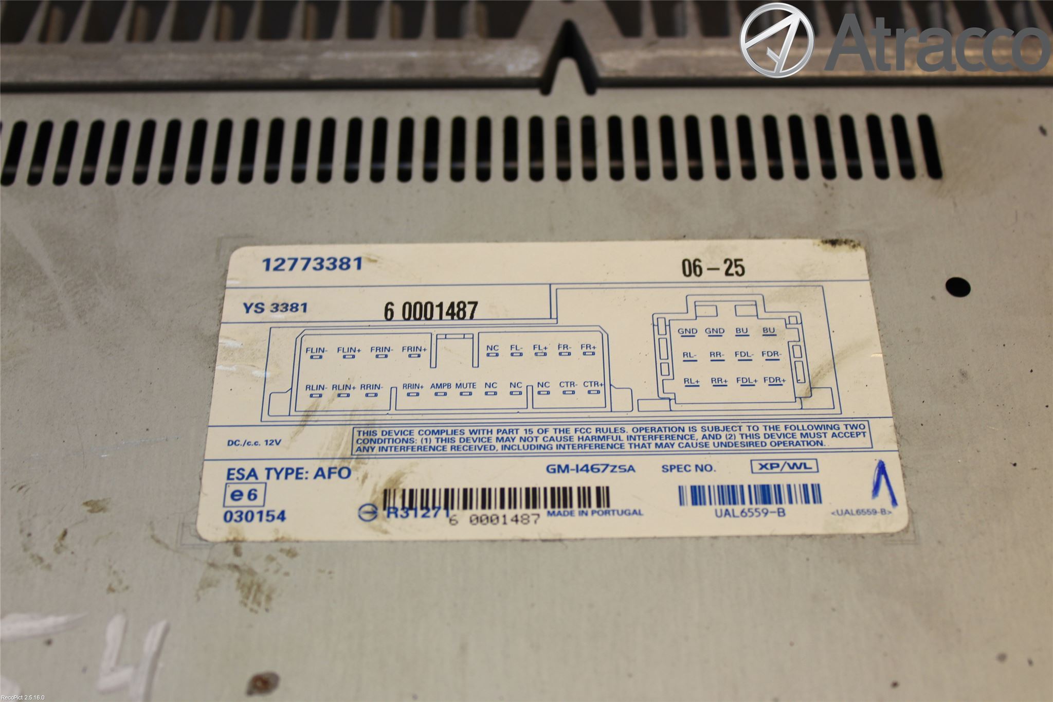 Saab 9-3 VER 2 Stereo Forsterker