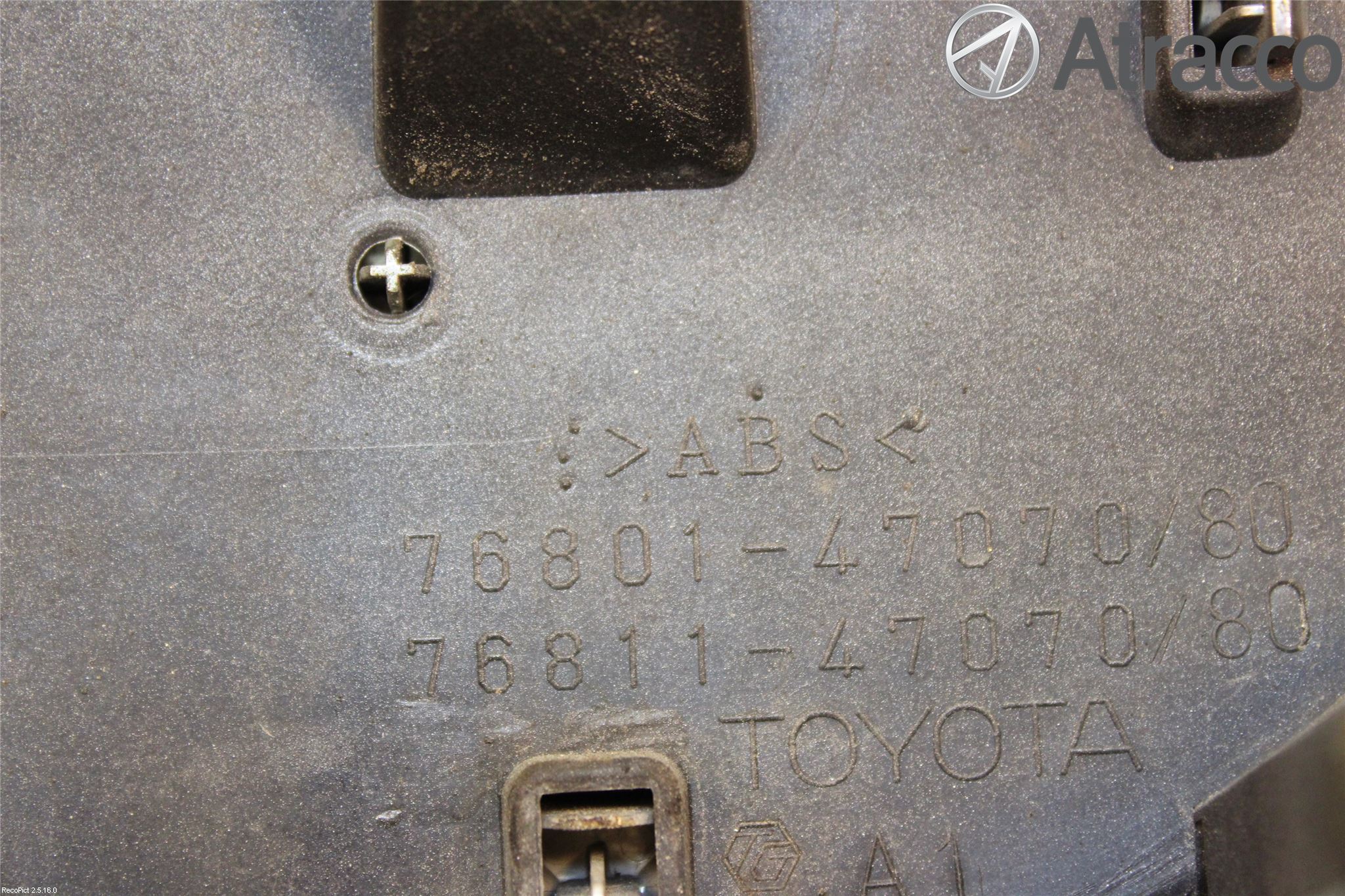 Toyota PRIUS ZVW30 09-20 Bakluke Handtak Ytre