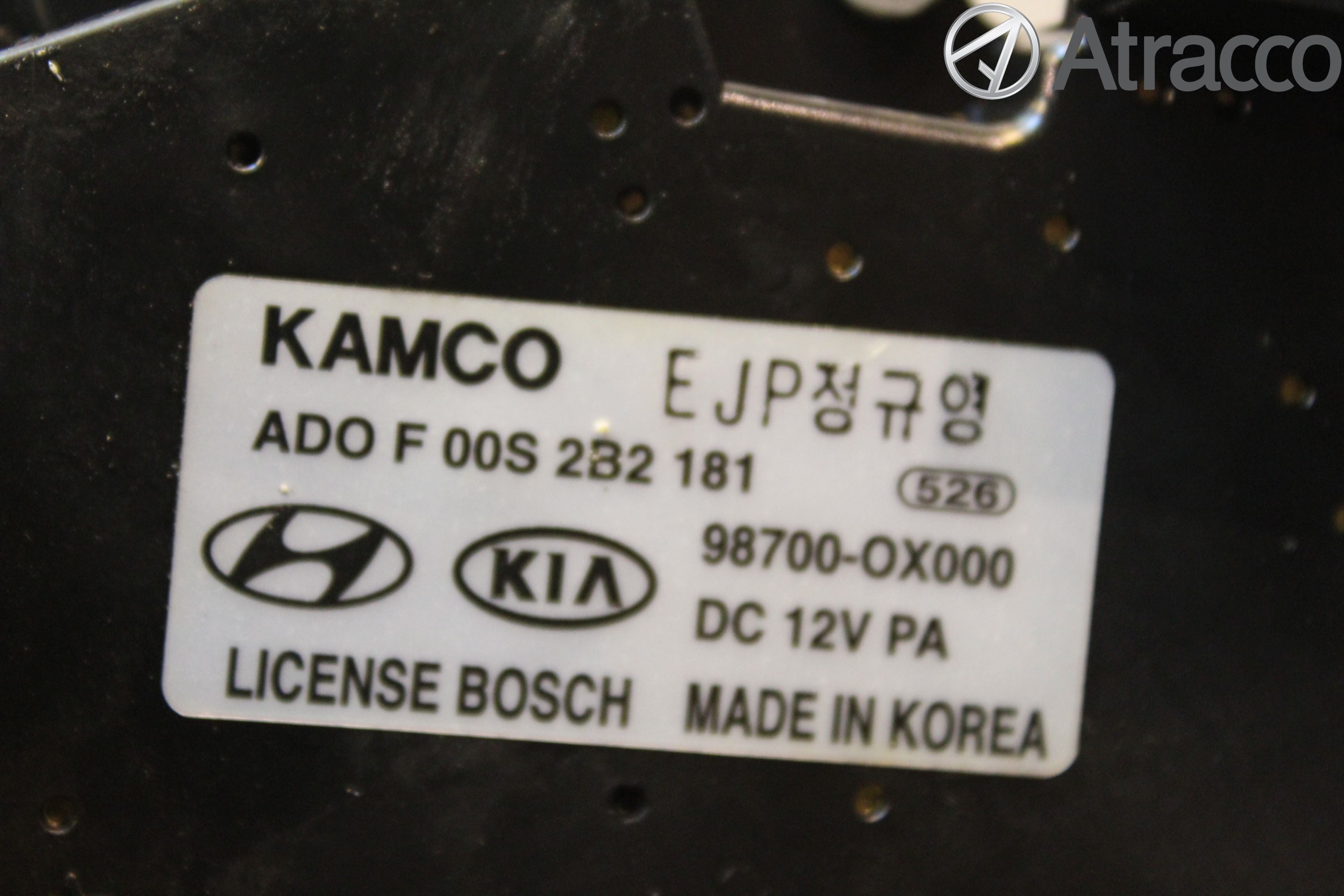 Hyundai i10 PA 08-13 Viskermotor Bakluke