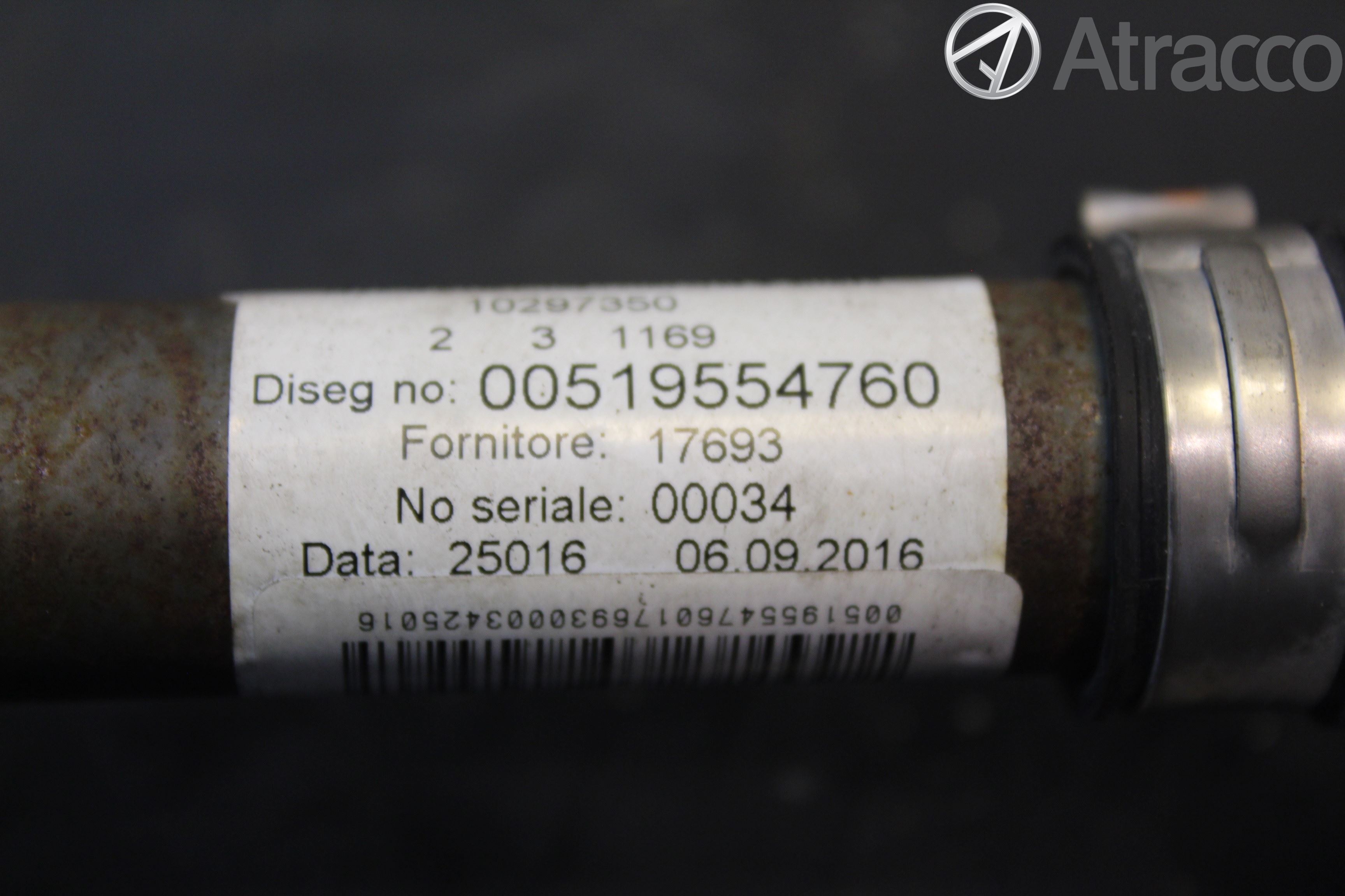 Fiat 500 07- Drivaksel Foran Kompl Høyre