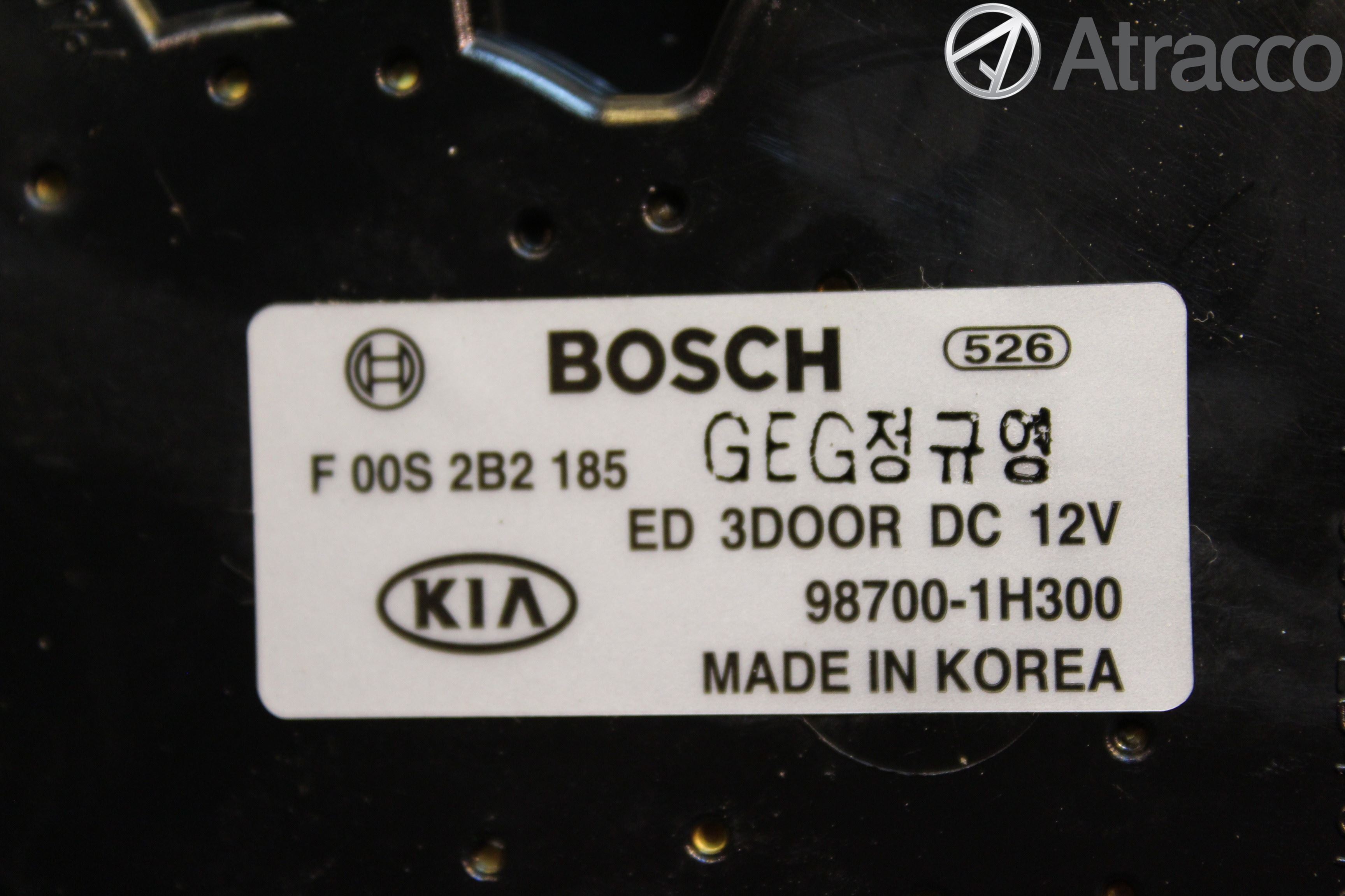 Hyundai ix35 Viskermotor Bakluke