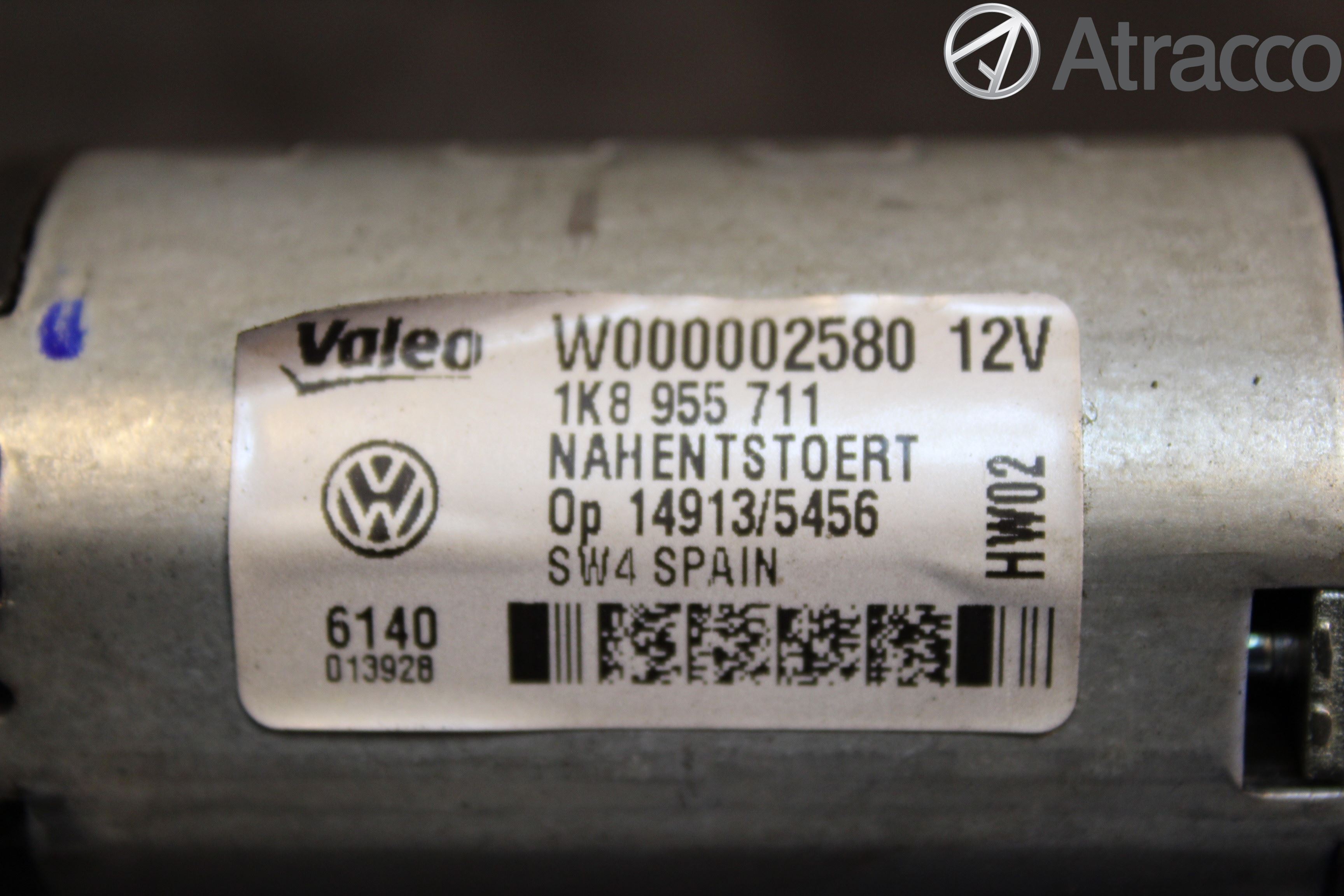 Volkswagen VW SCIROCCO 09-17 Viskermotor Bakluke