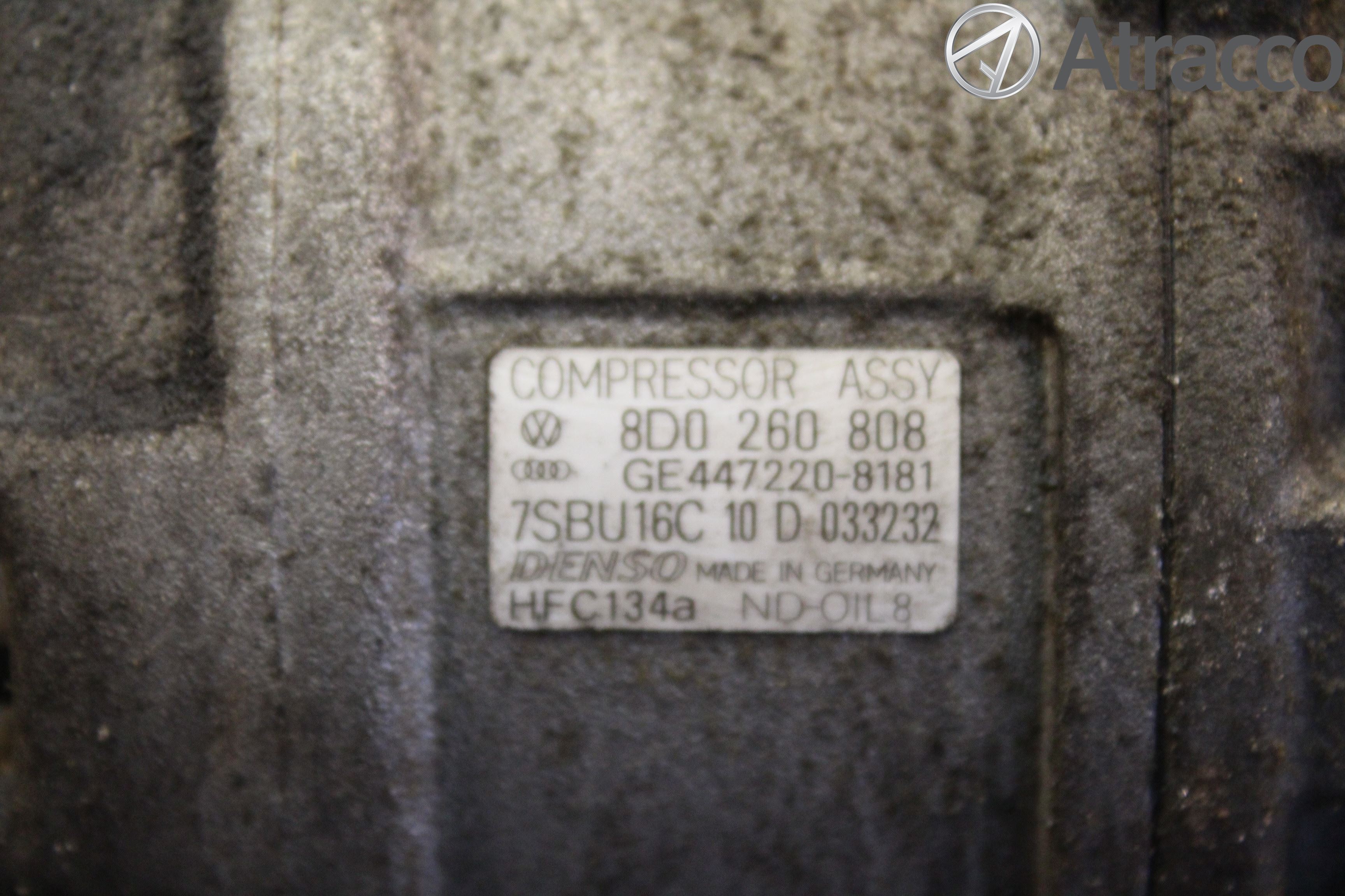 Volkswagen VW PASSAT 01-05 Varme Ac Kompressor