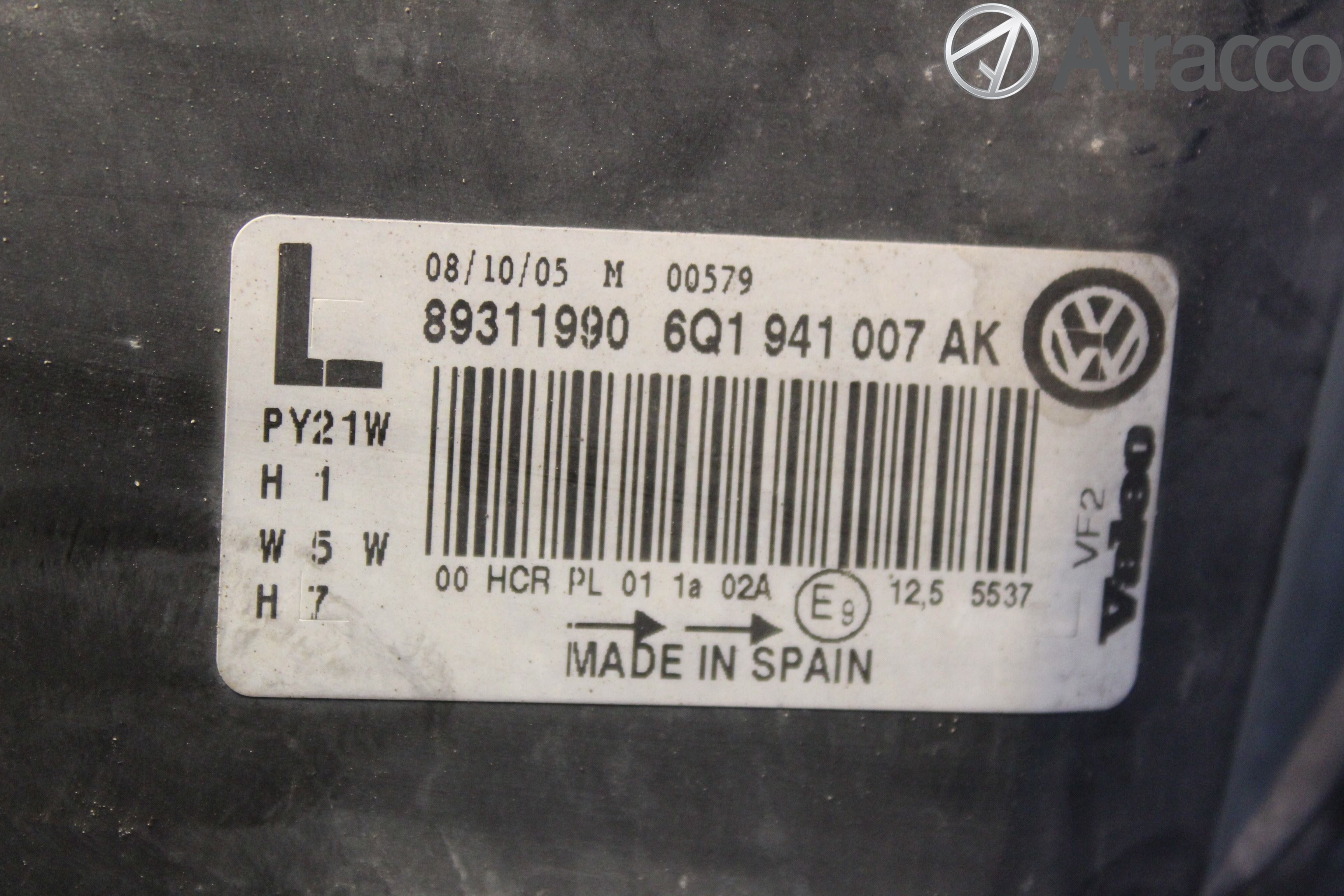 Volkswagen VW POLO 05-09 Frontlykt Venstre