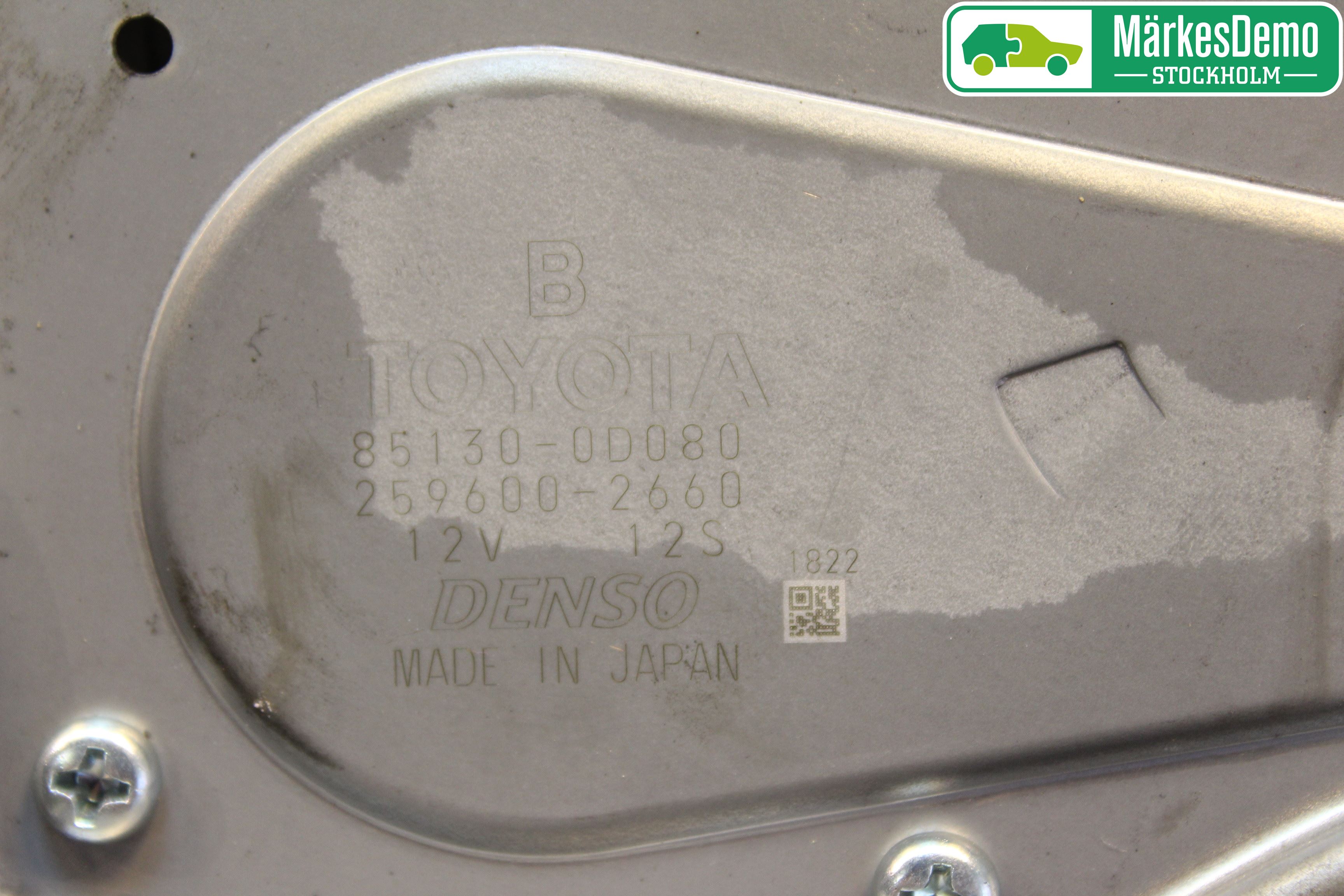 Toyota YARIS XP130 12-14 Viskermotor Bakluke