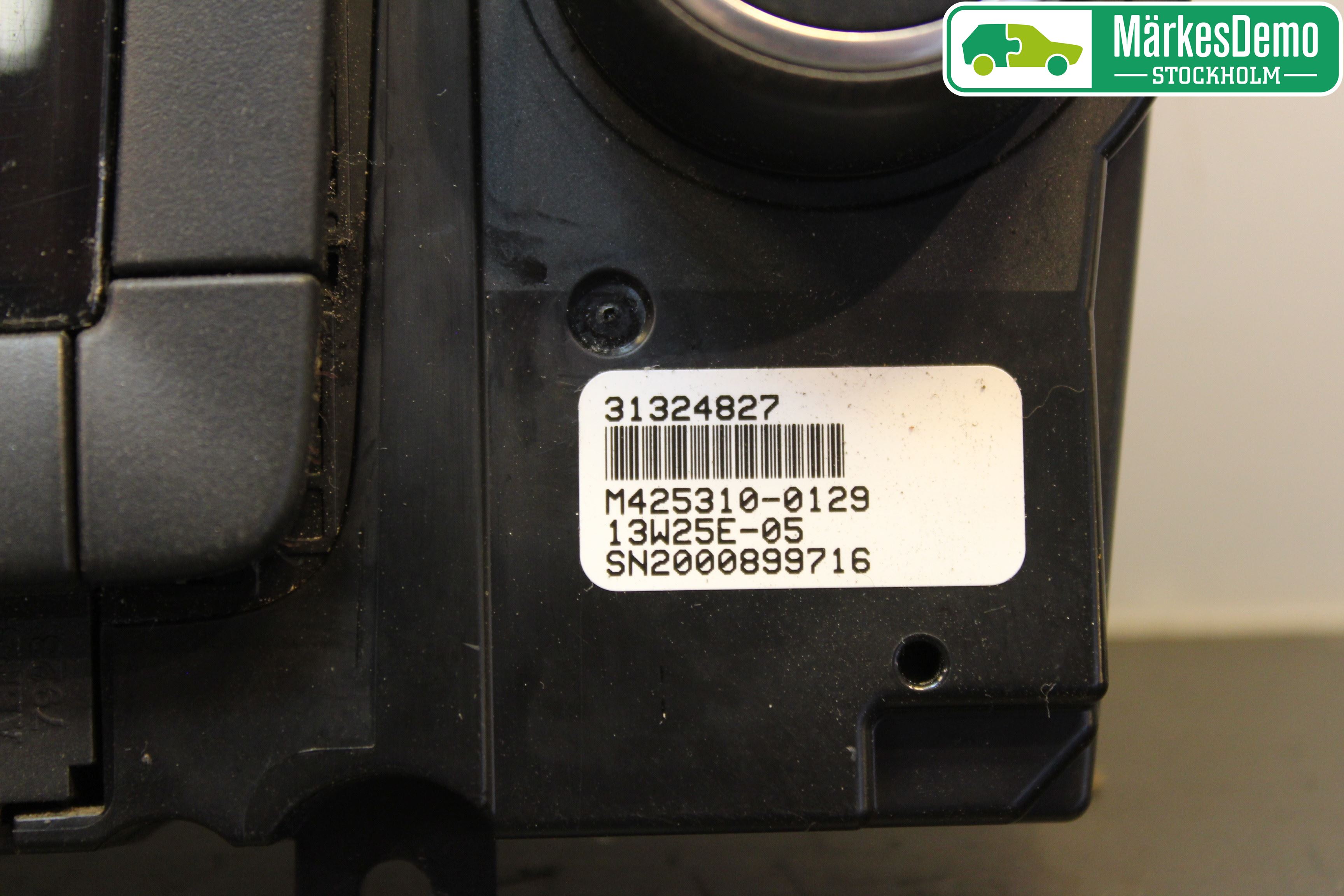 Volvo V60 14-18 Varme Ac Betjening-Display
