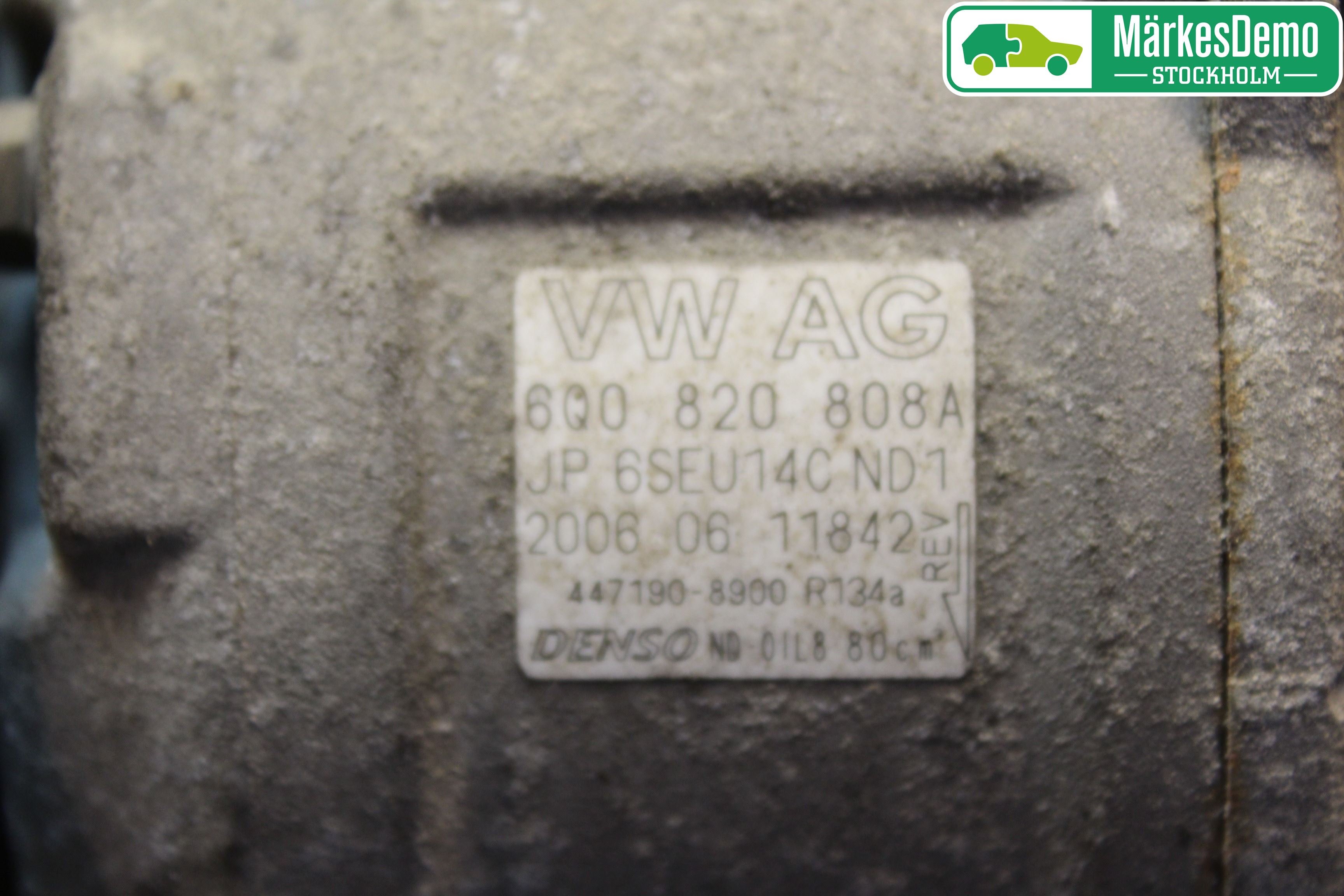 Volkswagen VW POLO 05-09 Varme Ac Kompressor