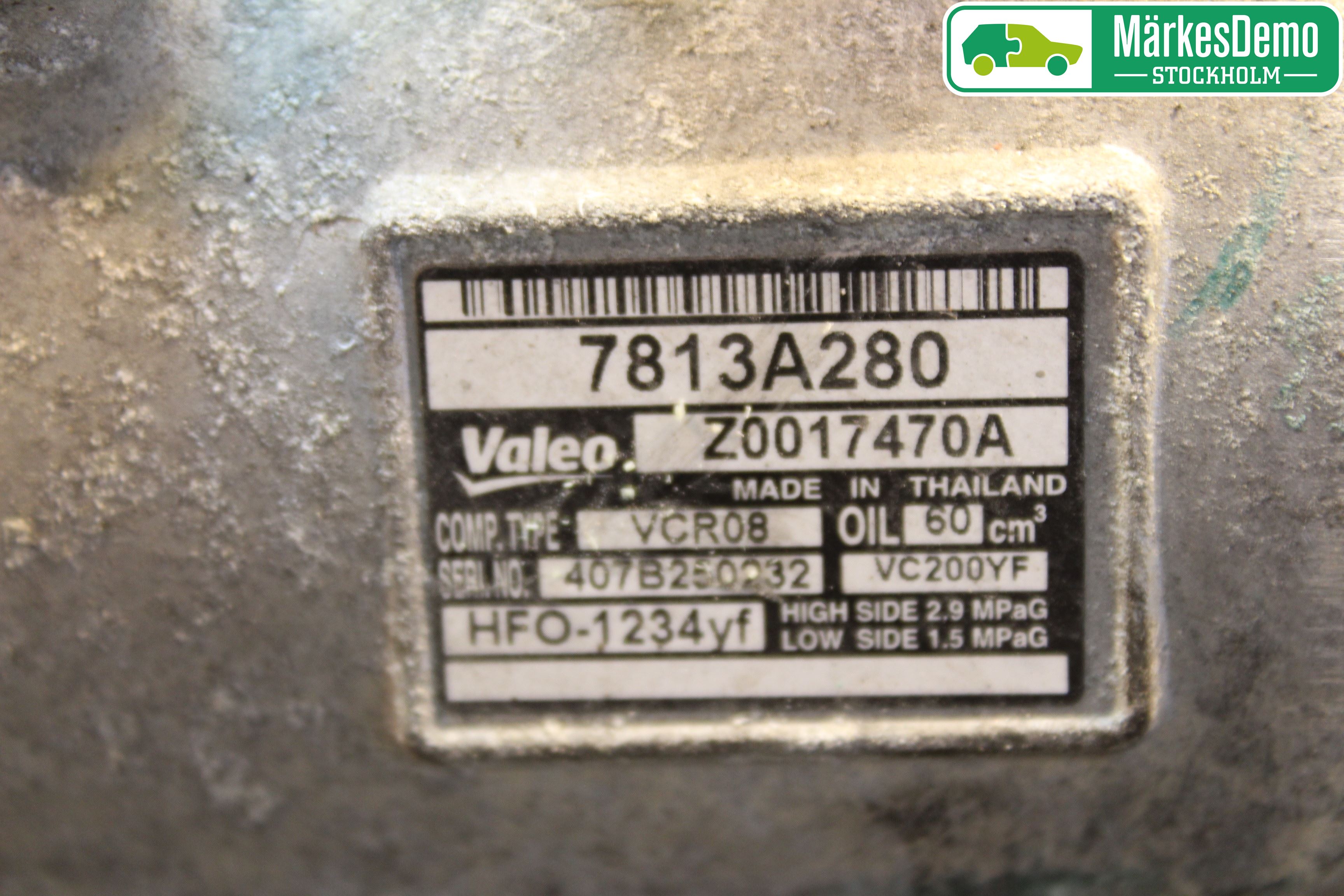 Mitsubishi SPACE STAR 13- Varme Ac Kompressor