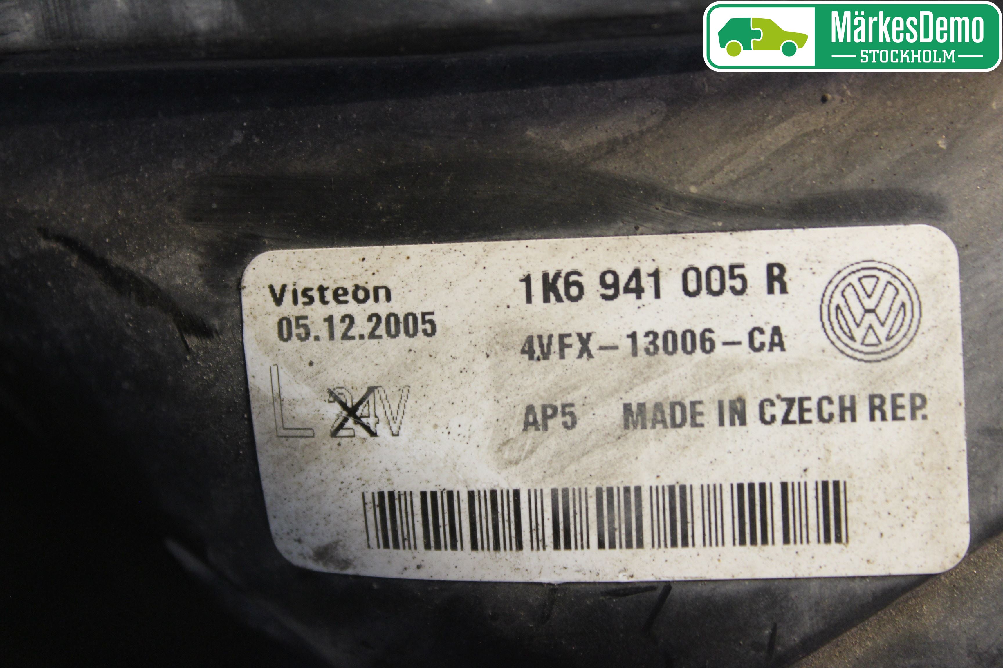 Volkswagen VW GOLF V 04-09 Frontlykt Venstre