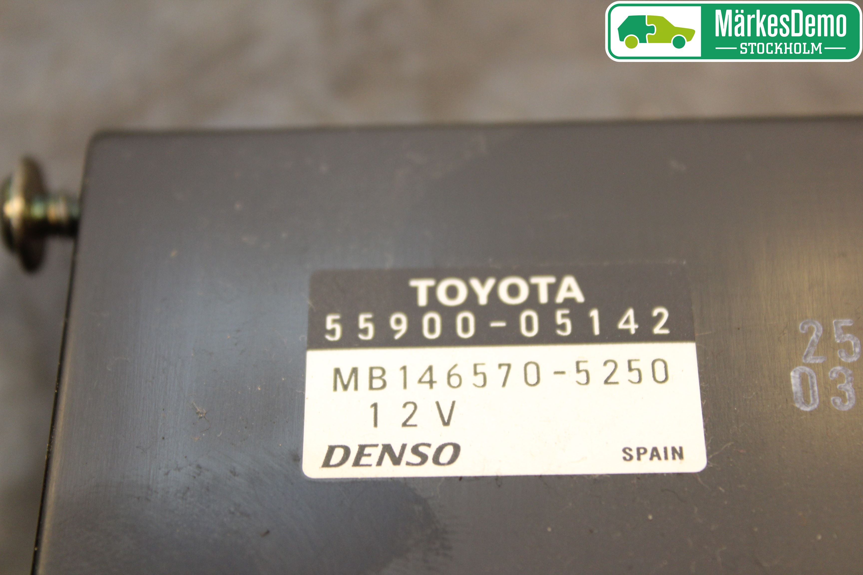 Toyota AVENSIS 03-06 Varme Ac Betjening-Display