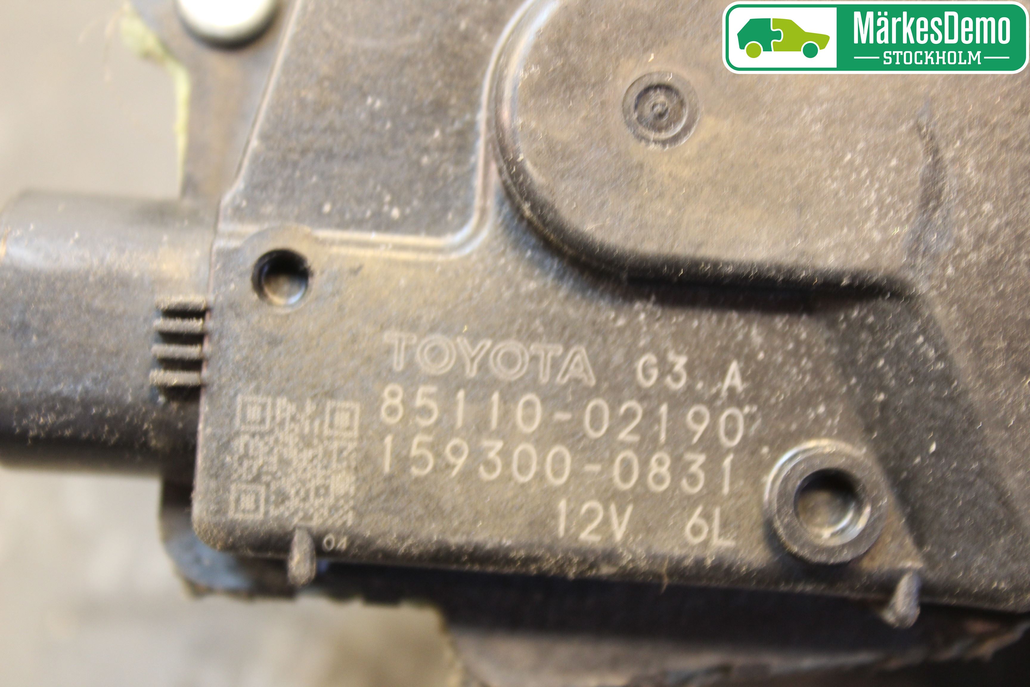 Toyota AURIS 10-12 Viskermotor Frontrute