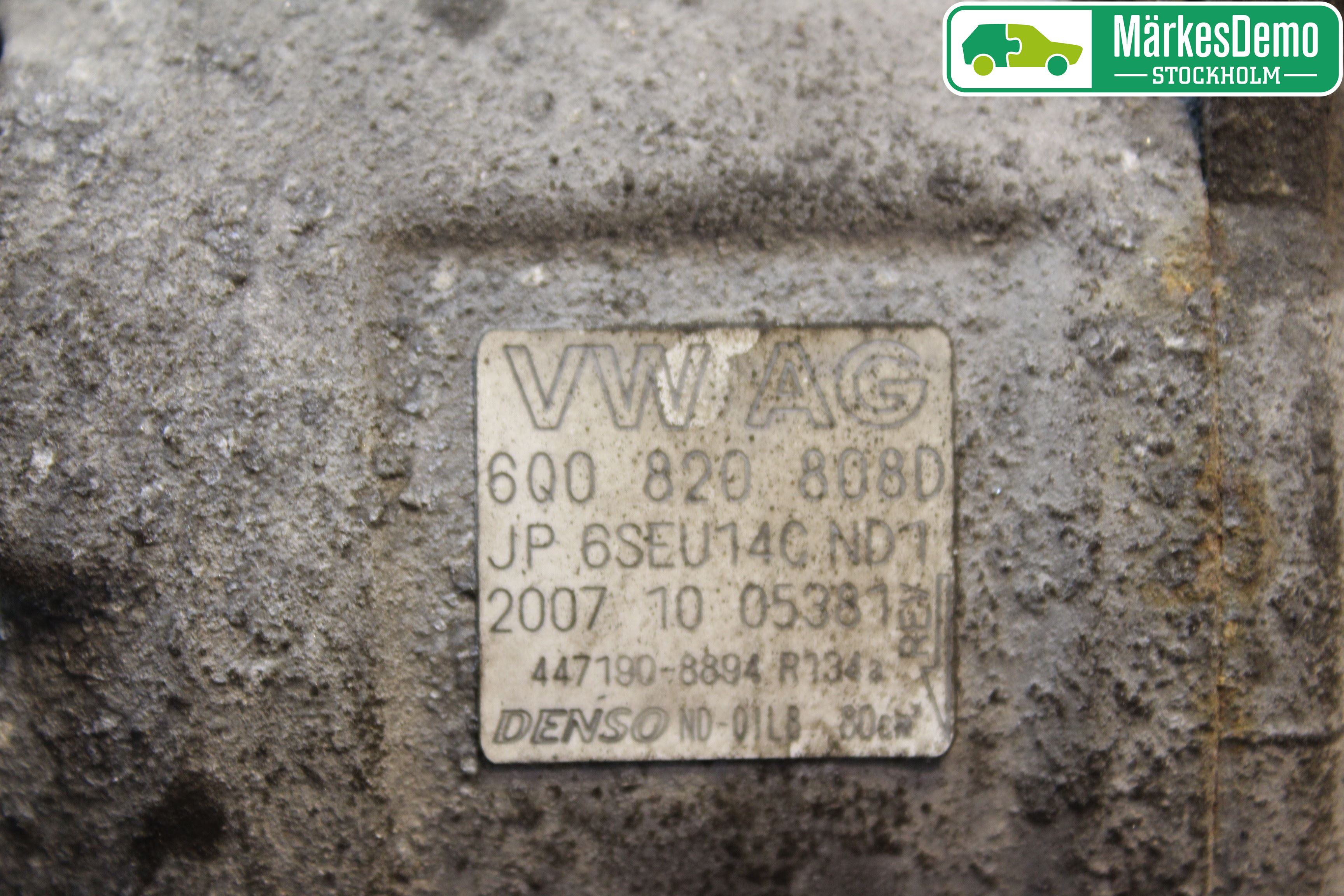 Skoda FABIA 07-14 Varme Ac Kompressor