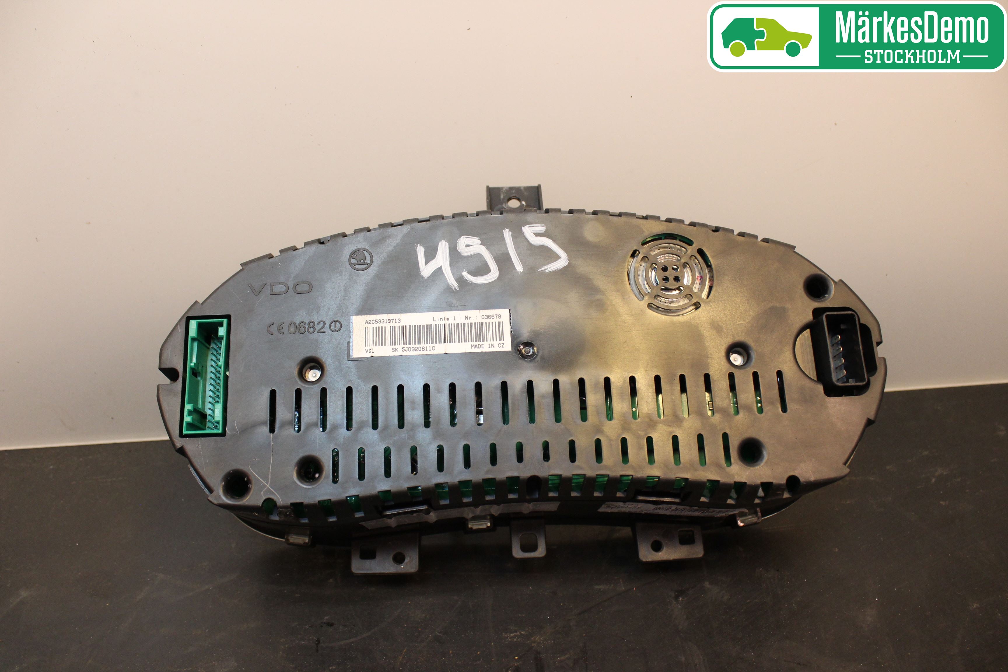 Skoda FABIA 07-14 Instr Kombinert