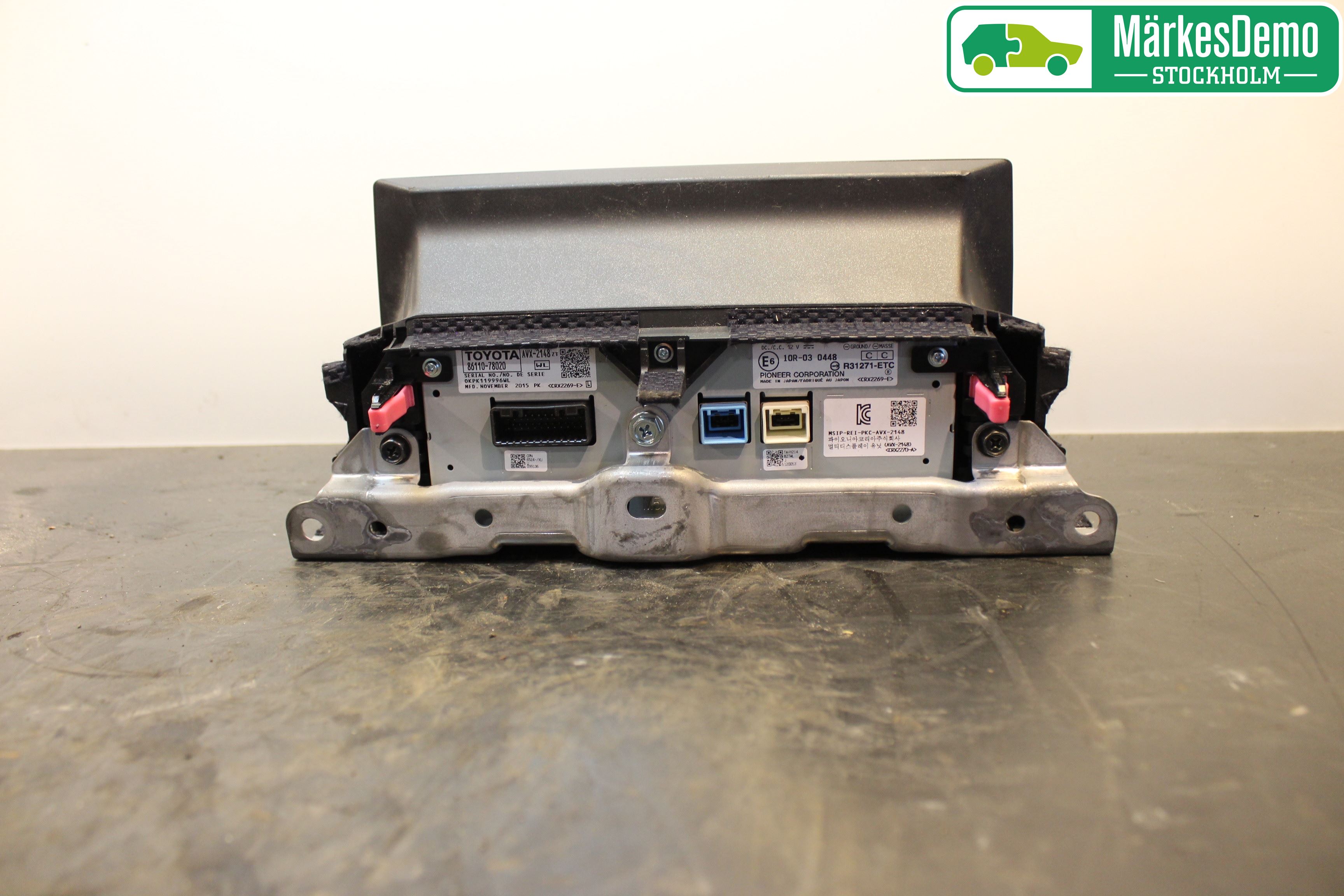Lexus NX 300h 15-21 Stereo Radio Med Cd