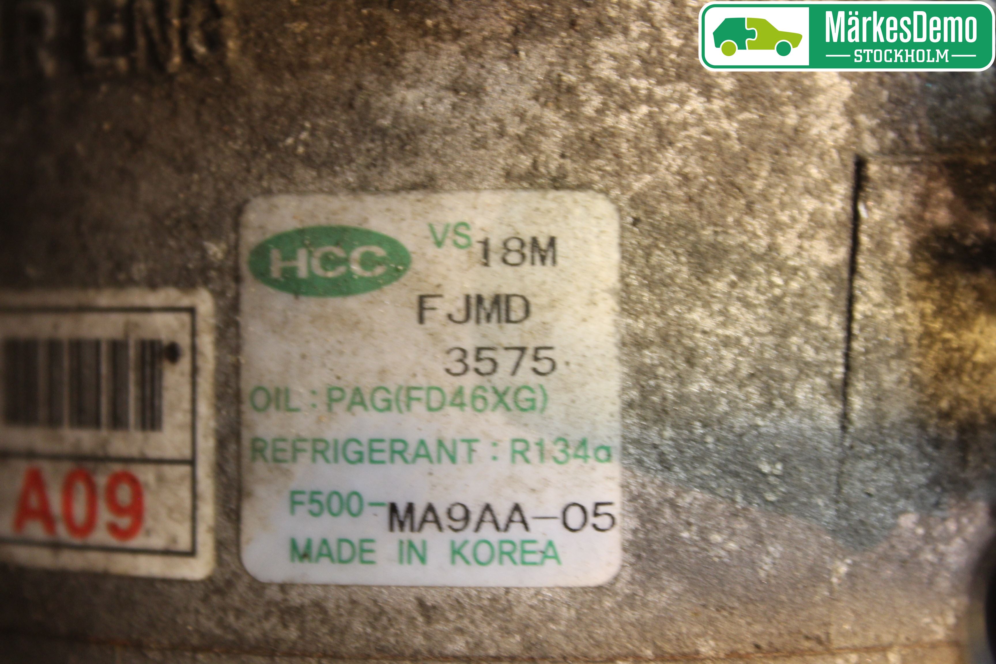 Hyundai SANTA FE  06-12 Varme Ac Kompressor