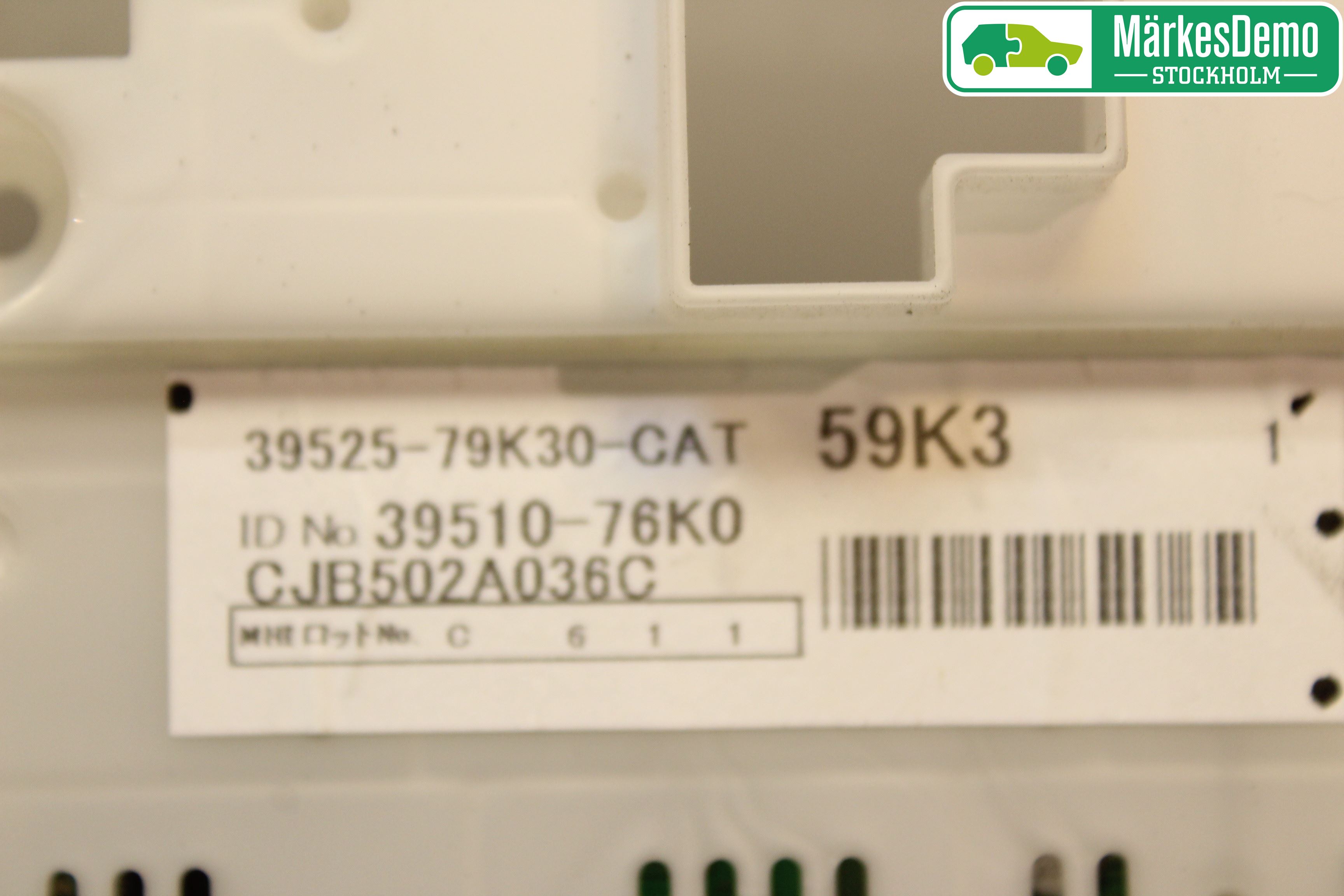 Suzuki GRAND VITARA II 06-14 Varme Ac Betjening-Display