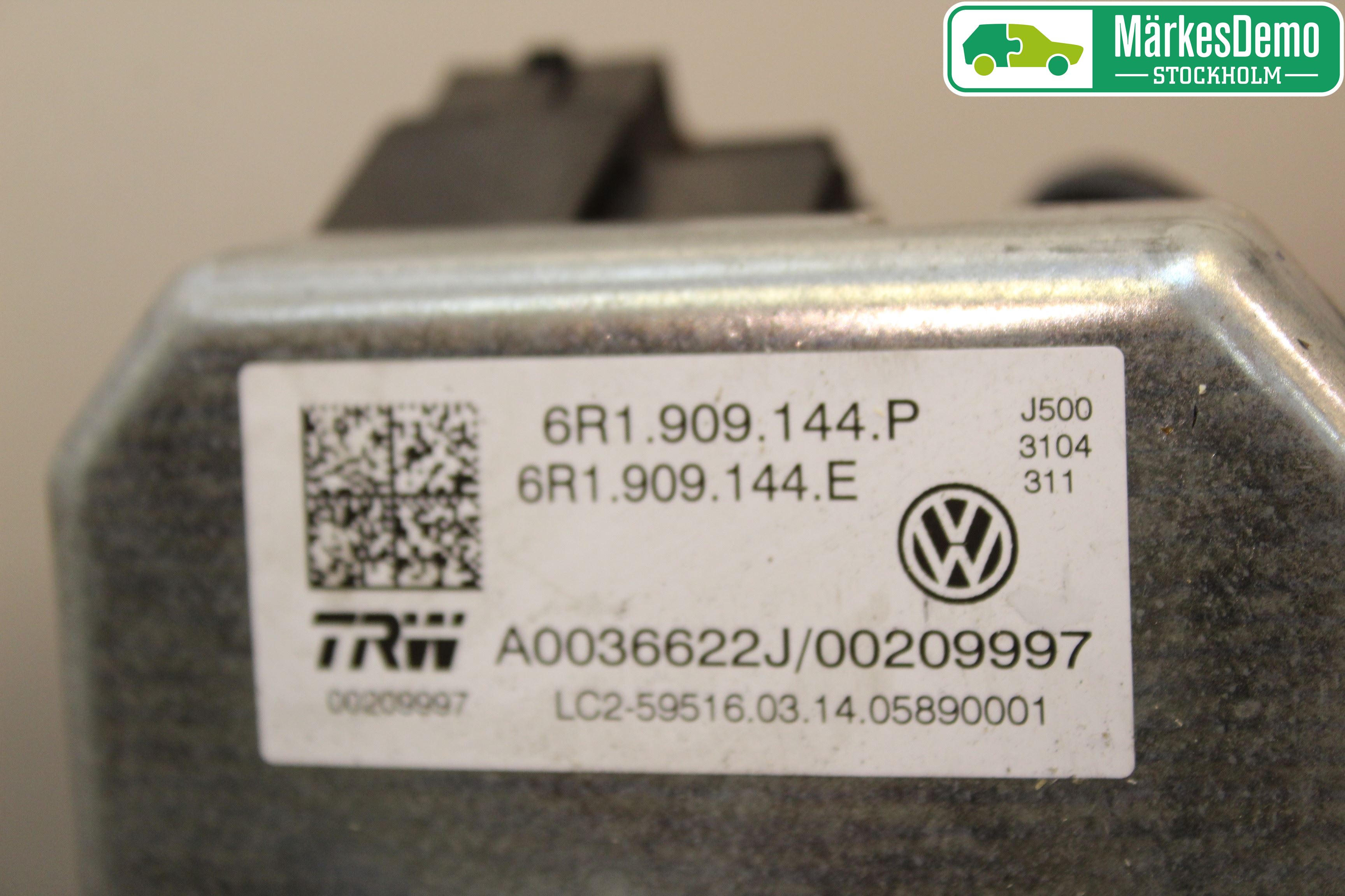 Skoda RAPID Rattakselaggregat Innebygd Servo