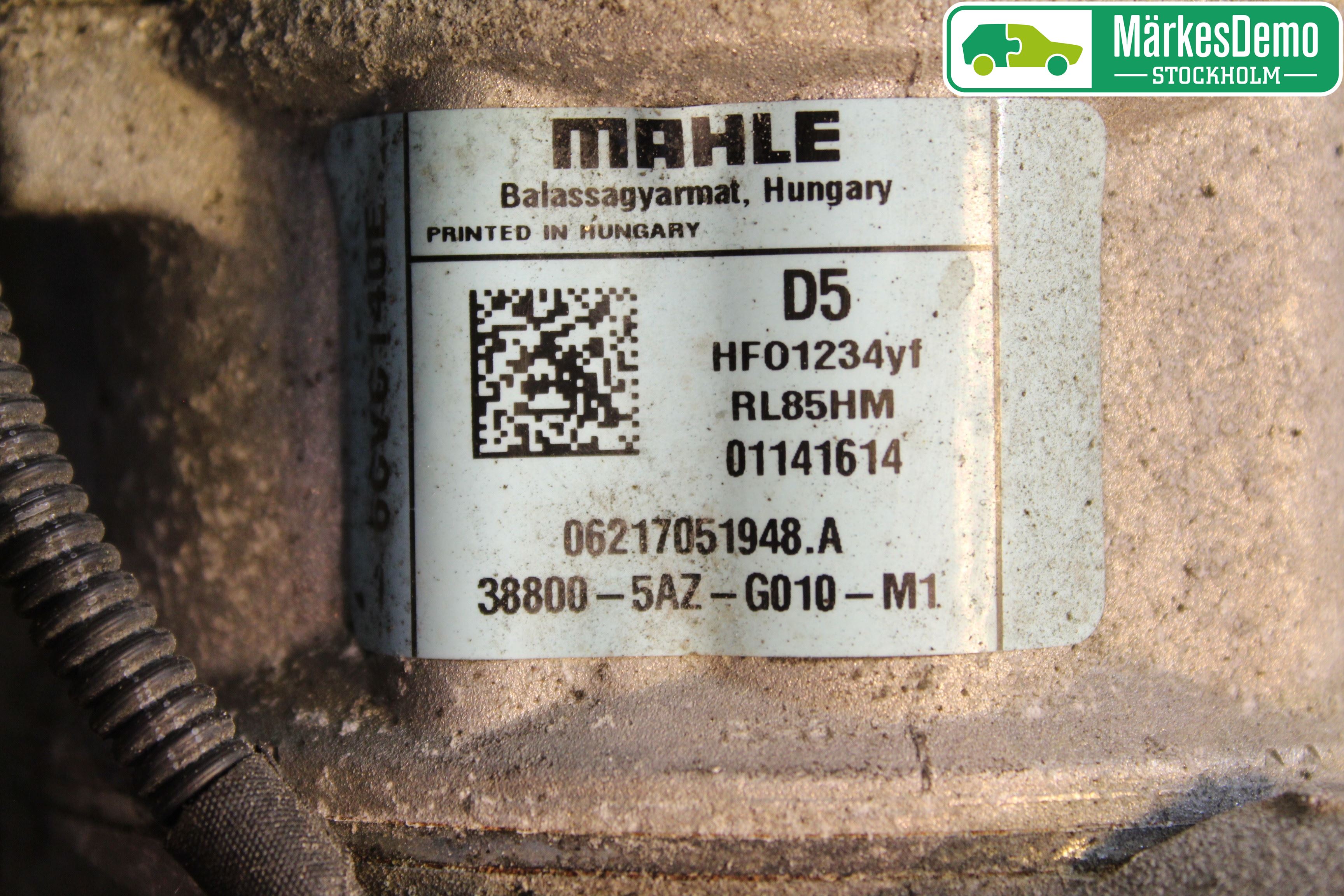 Honda CIVIC 17-22 Varme Ac Kompressor