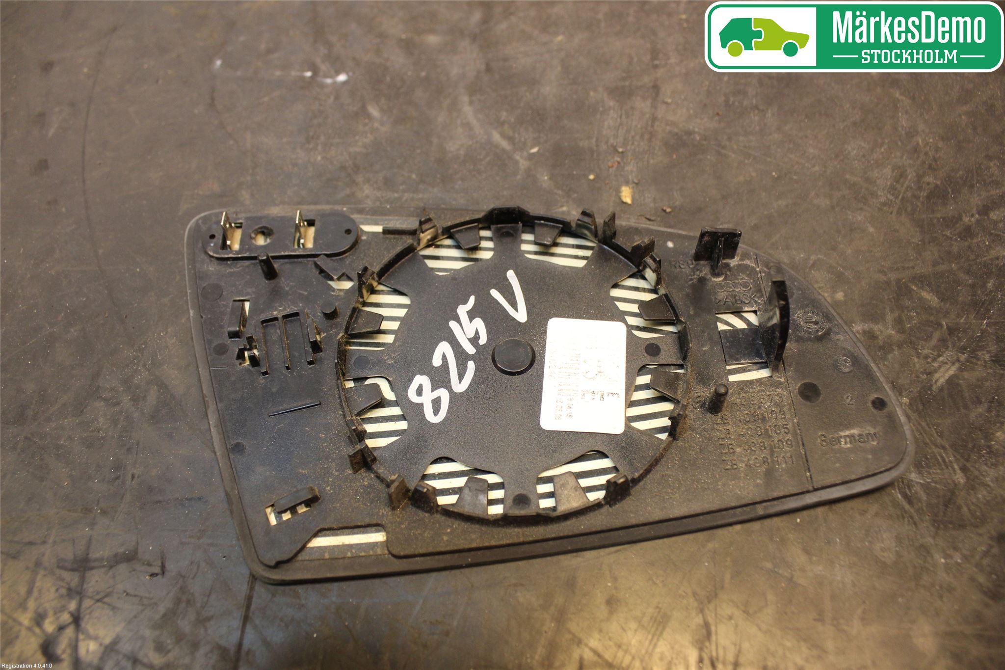 Audi A4/S4 05-07 Speil Glass V