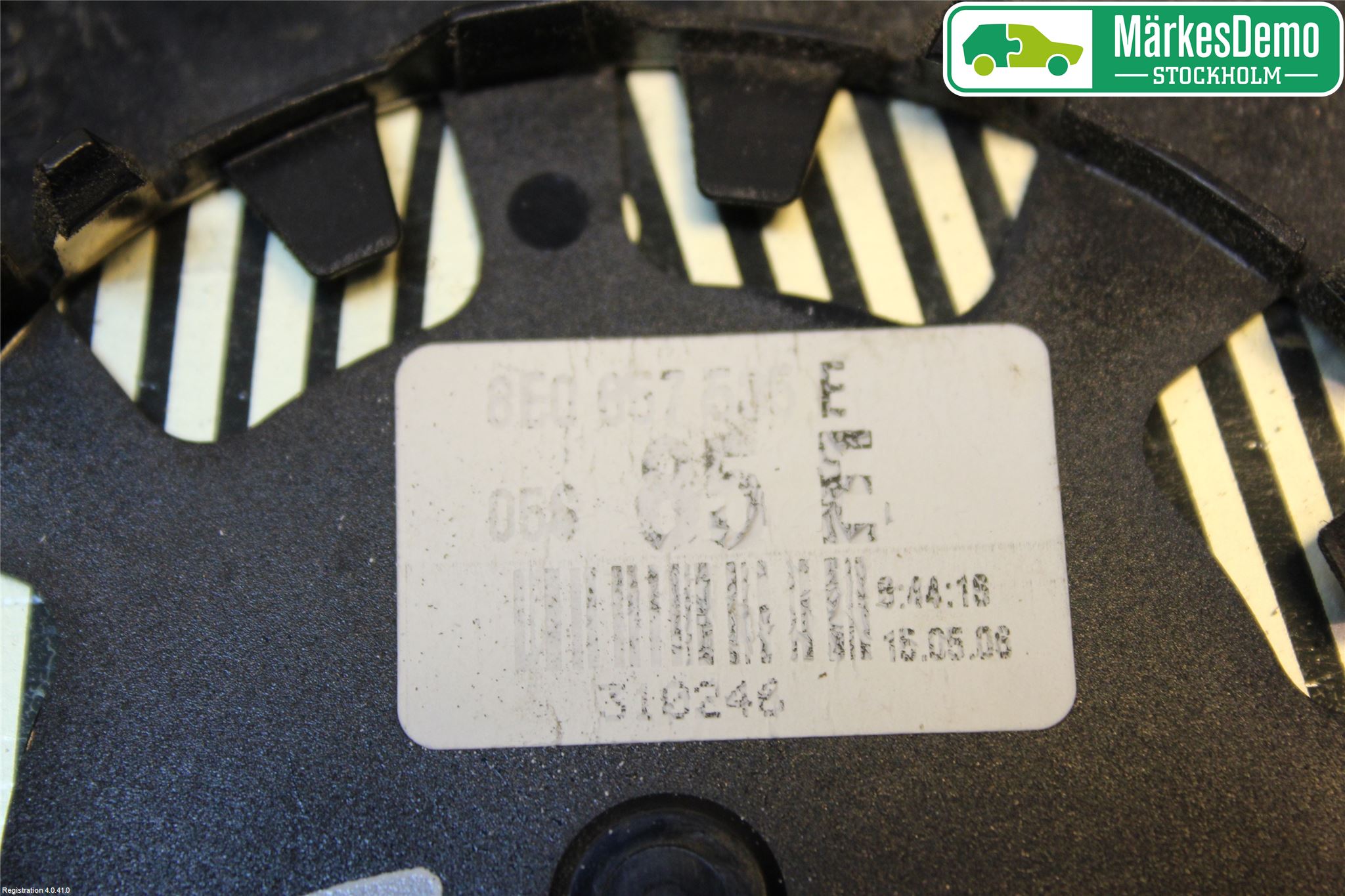 Audi A4/S4 05-07 Speil Glass V